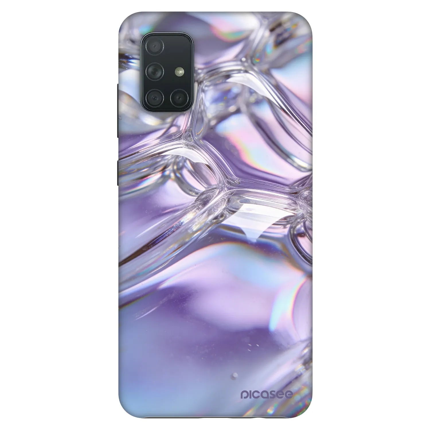 Picasee Fashion Case για Samsung Galaxy A71 A715F - Iridescent bubbles
