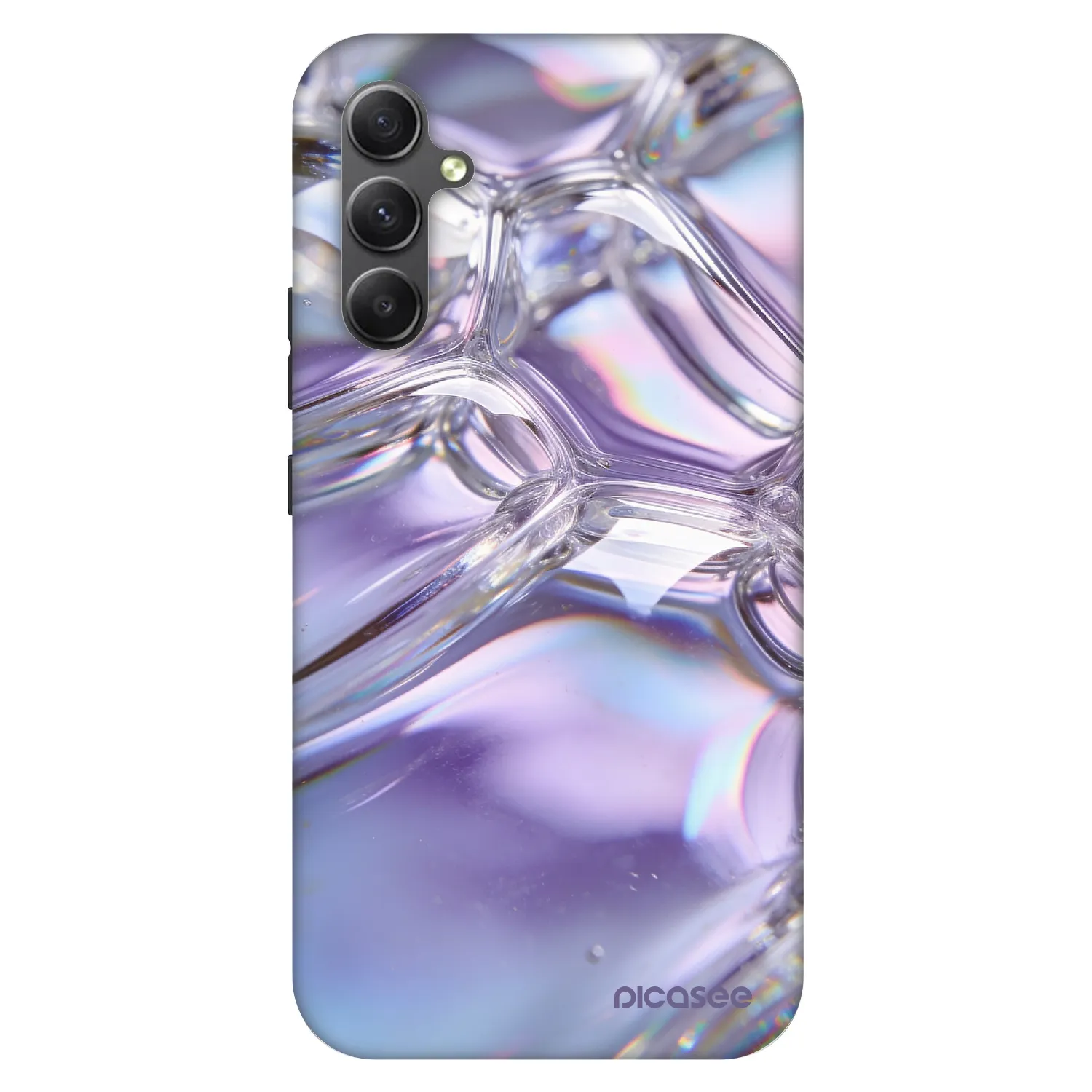 Picasee Fashion Case για Samsung Galaxy A34 5G A346B - Iridescent bubbles