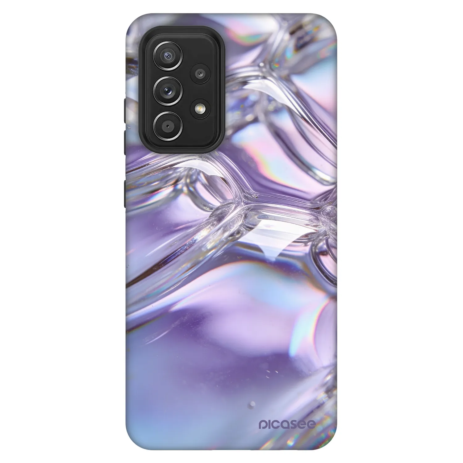 Picasee Fashion Case για Samsung Galaxy A52 5G A525F - Iridescent bubbles