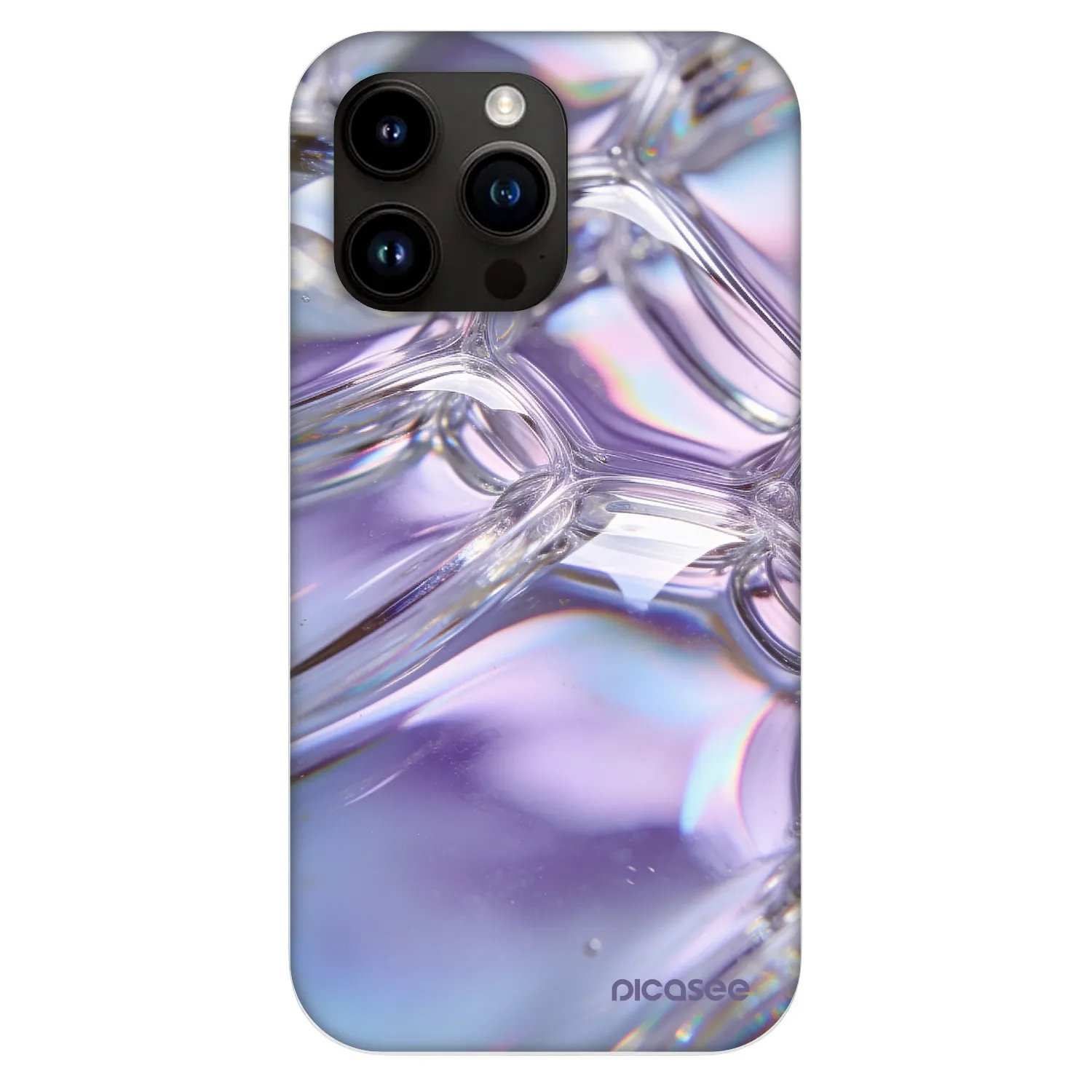 Picasee Fashion Case MagSafe για Apple iPhone 13 Pro - Iridescent bubbles