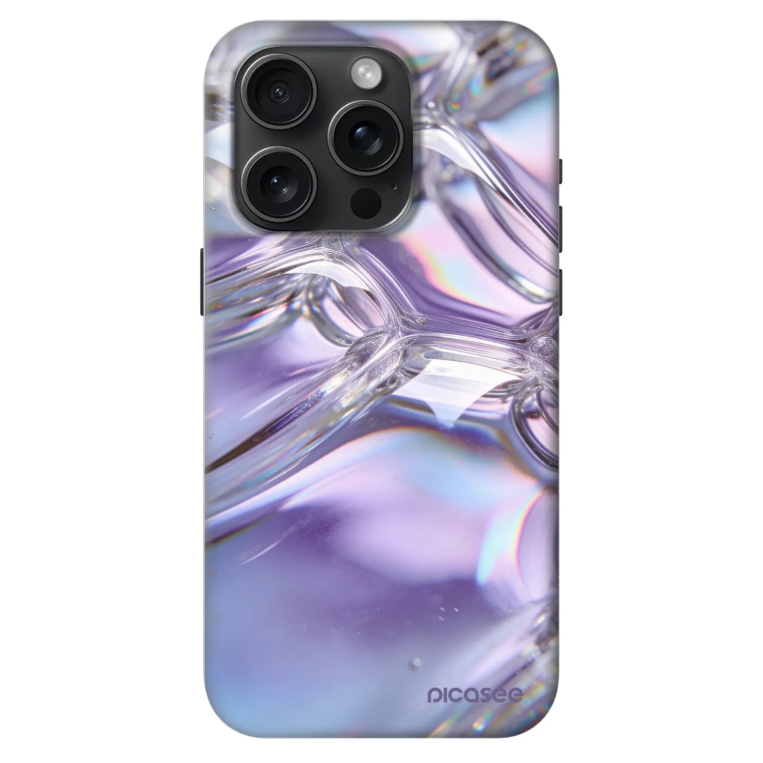 Picasee Fashion Case MagSafe για Apple iPhone 15 Pro - Iridescent bubbles