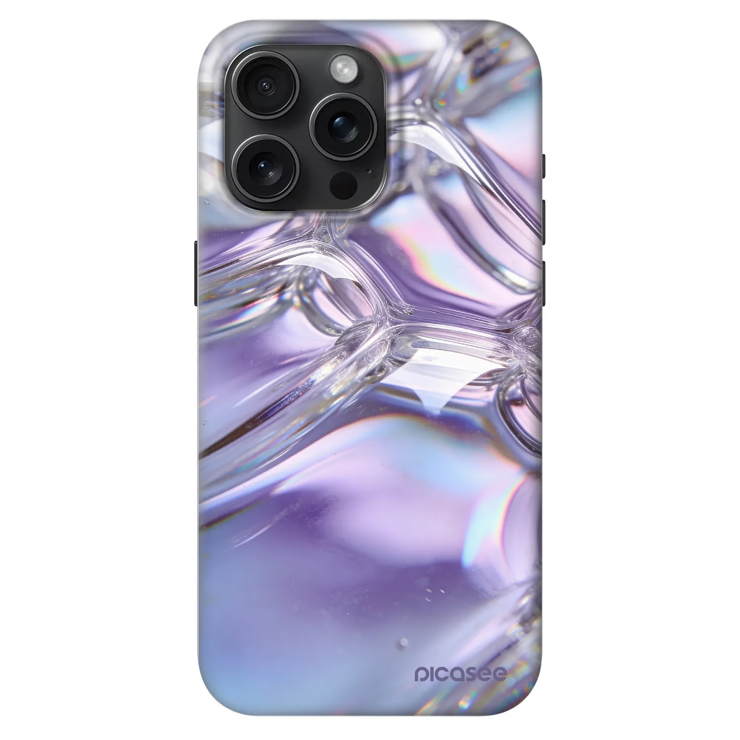 Picasee Fashion Case MagSafe για Apple iPhone 15 Pro Max - Iridescent bubbles
