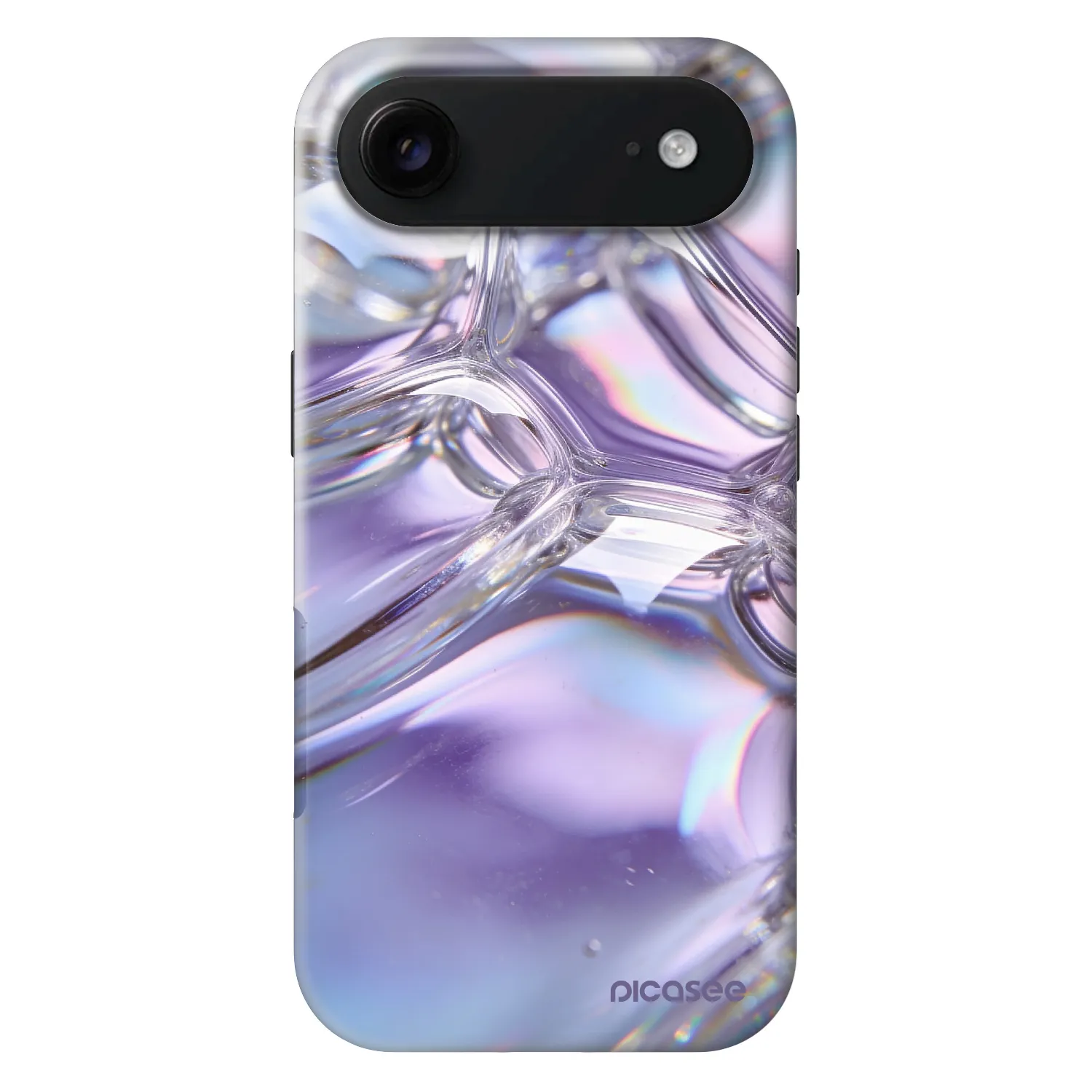 Picasee Fashion Case MagSafe για Apple iPhone Air - Iridescent bubbles