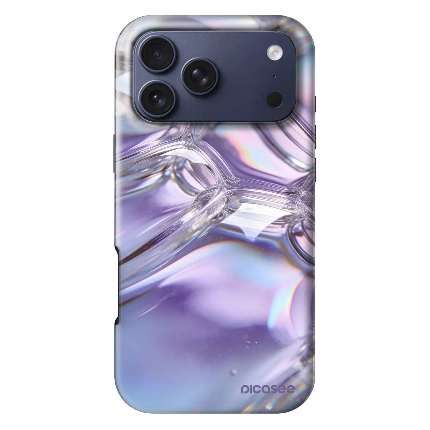 Picasee Fashion Case MagSafe για Apple iPhone 17 Pro Max - Iridescent bubbles