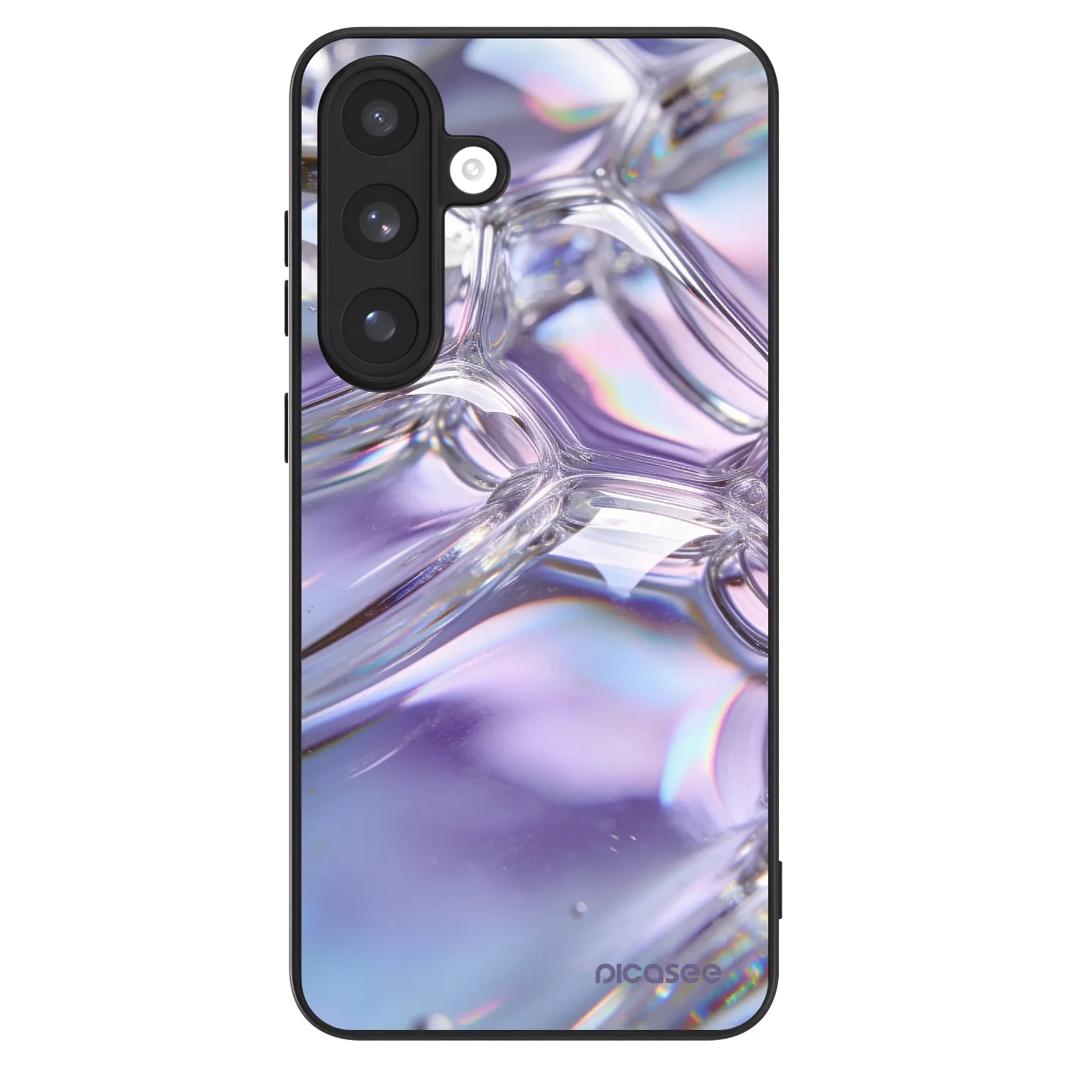 Picasee ULTIMATE CASE PowerShare για Samsung Galaxy S25 FE 5G - Iridescent bubbles
