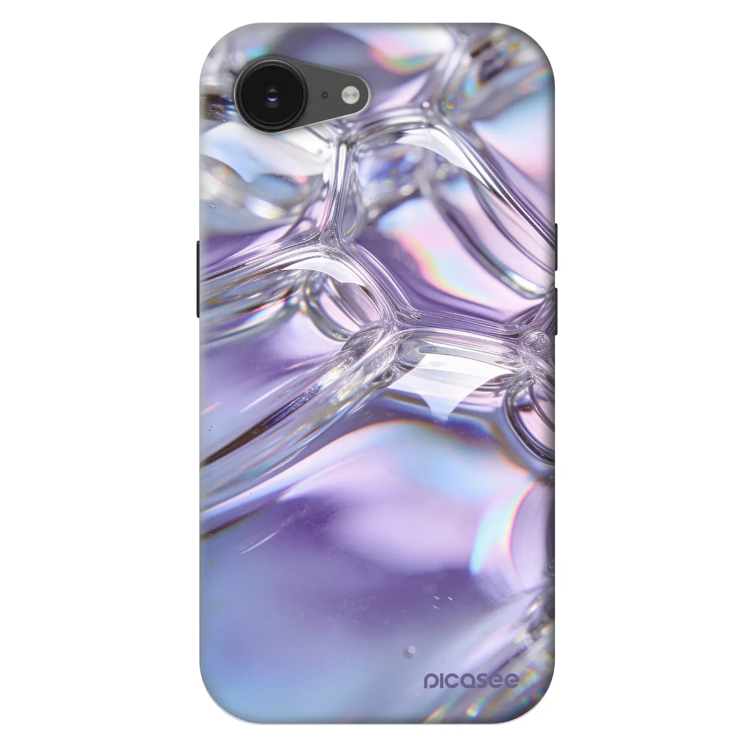 Picasee Fashion Case MagSafe για Apple iPhone 17e - Iridescent bubbles