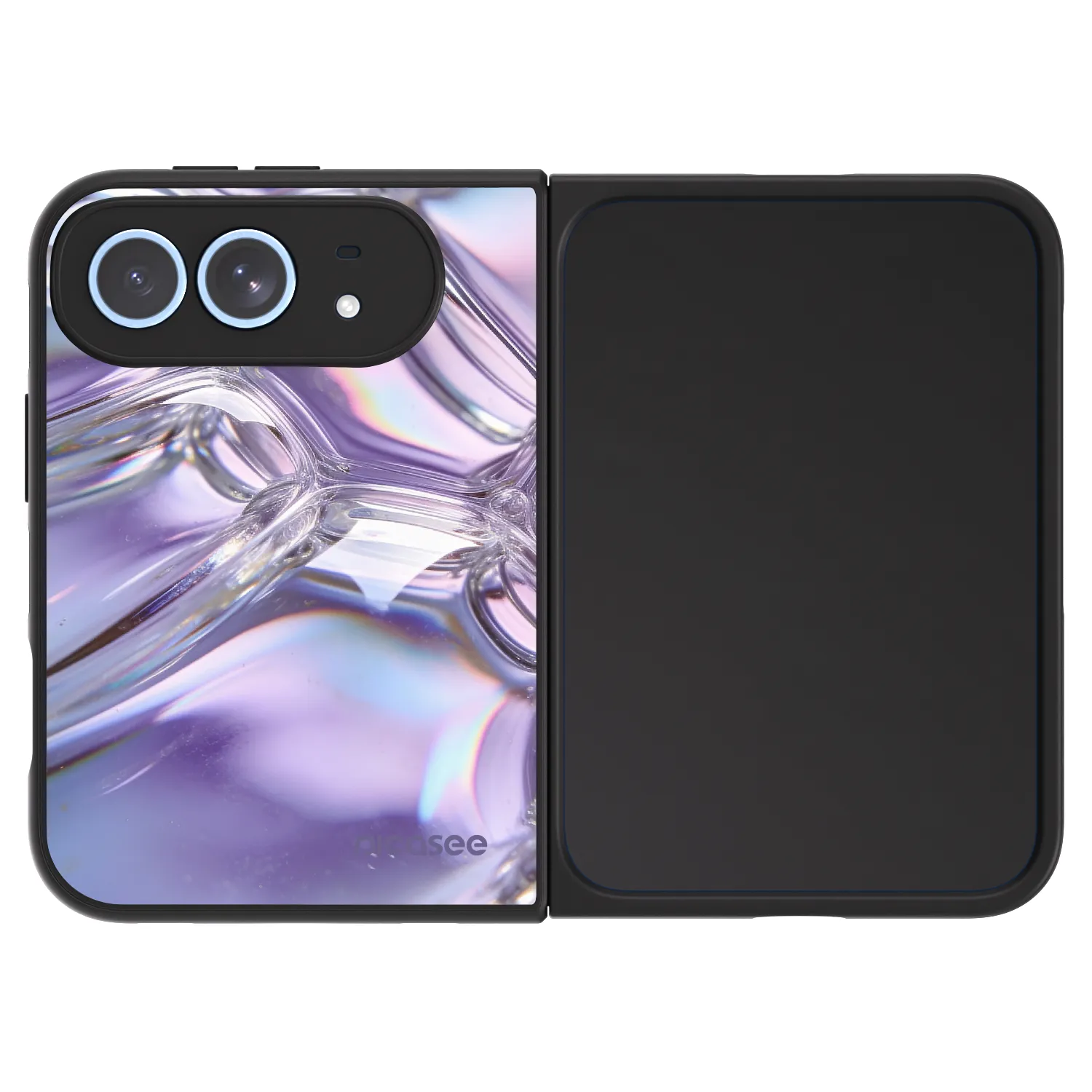 Picasee ULTIMATE CASE MagSafe pro Apple iPhone Duo - Iridescent bubbles