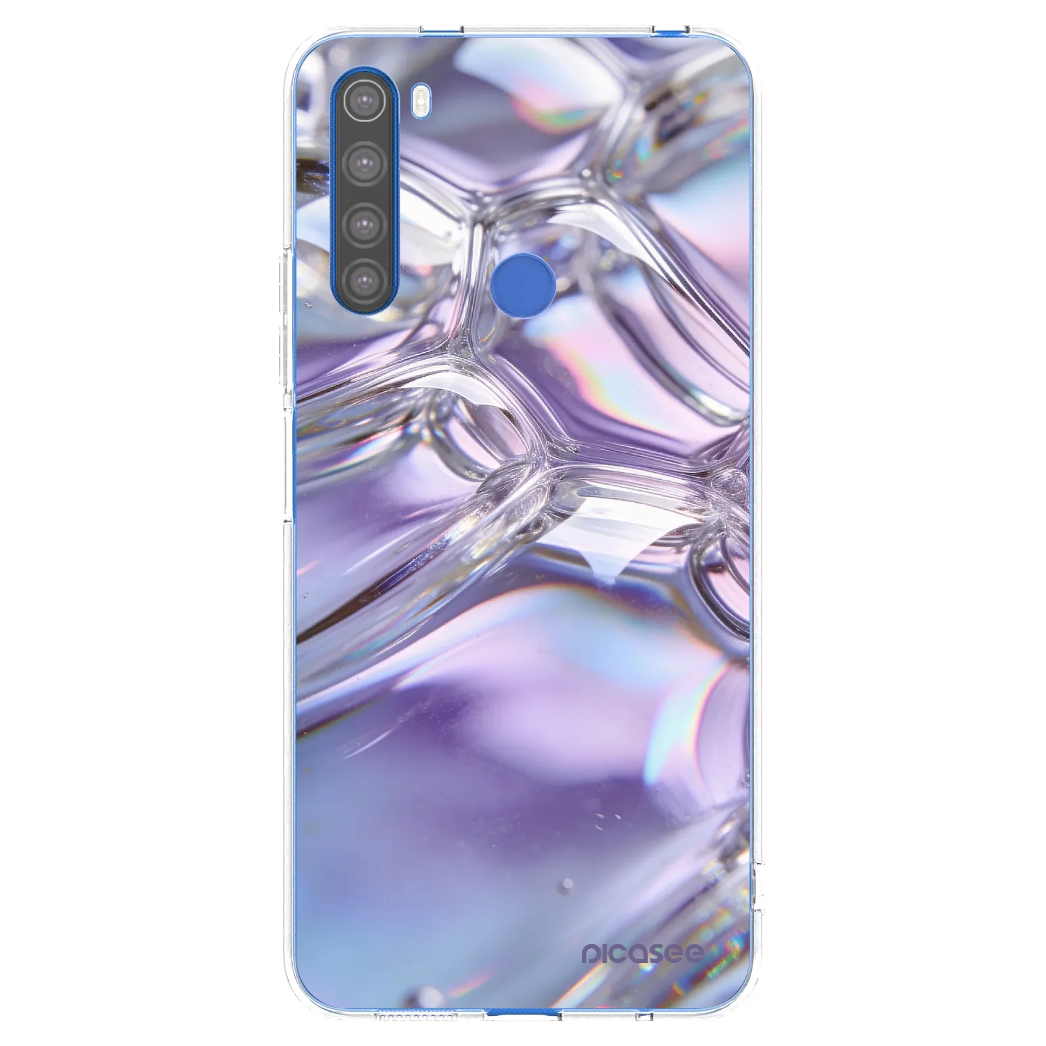 Picasee διαφανής θήκη σιλικόνης Xiaomi Redmi Note 8T - Iridescent bubbles