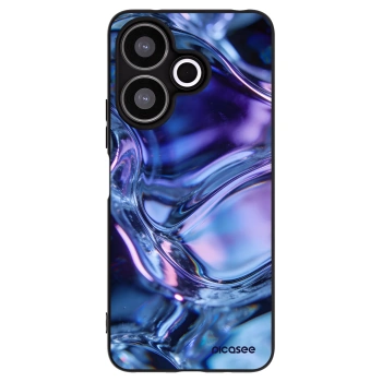 Picasee Μαύρη θήκη σιλικόνης για Xiaomi Redmi 13 4G - Iris liquid