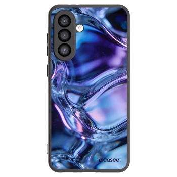 Picasee Μαύρη θήκη σιλικόνης για Samsung Galaxy A26 5G A266B - Iris liquid