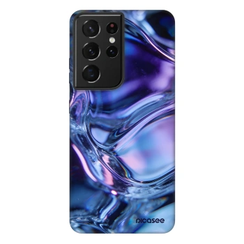 Picasee Fashion Case για Samsung Galaxy S21 Ultra 5G G998B - Iris liquid