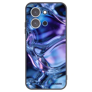 Picasee Μαύρη θήκη σιλικόνης για Xiaomi Redmi 15C 4G - Iris liquid