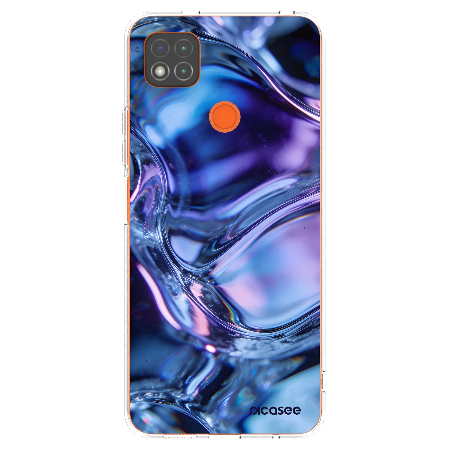 Picasee διαφανής θήκη σιλικόνης Xiaomi Redmi 9C - Iris liquid