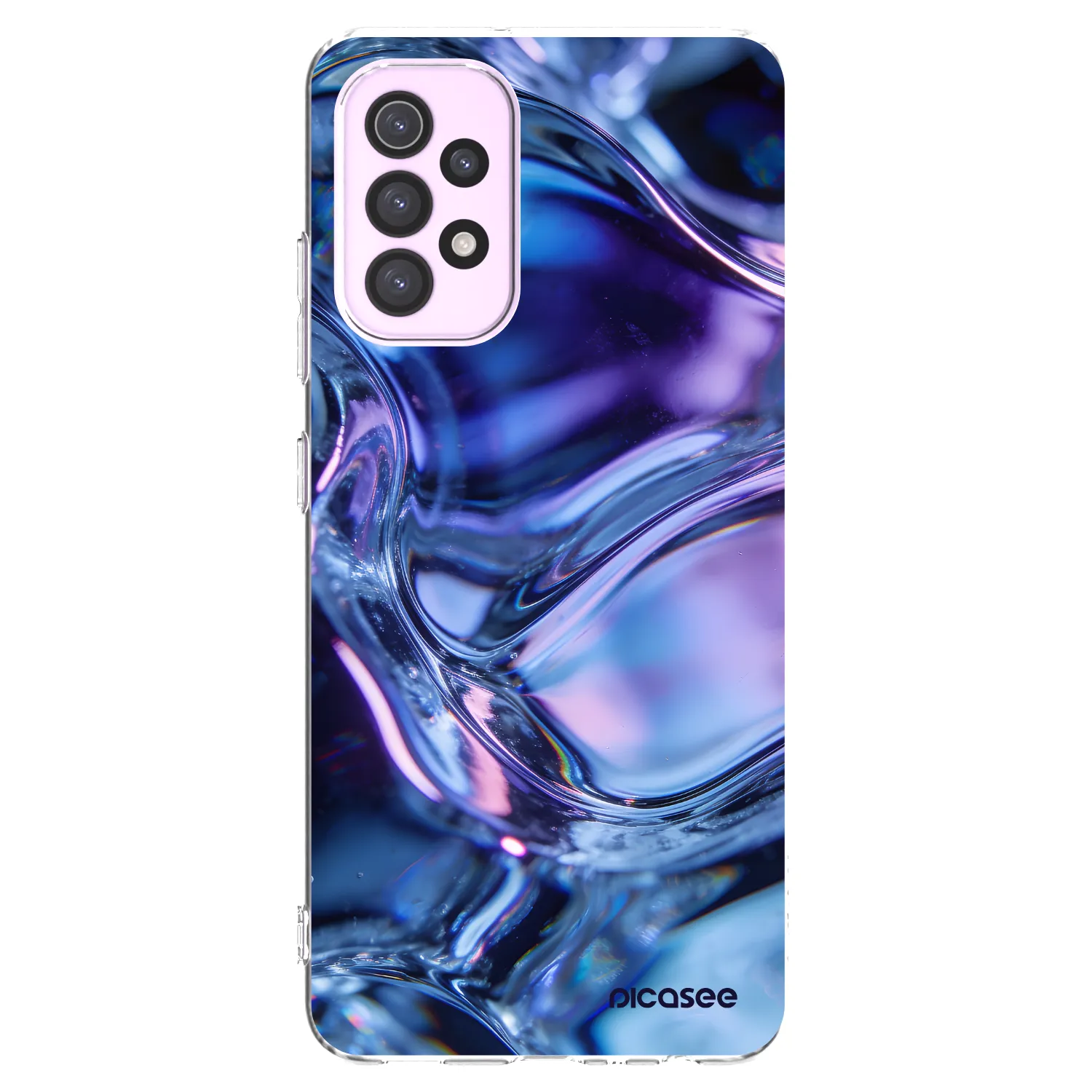 Picasee διαφανής θήκη σιλικόνης Samsung Galaxy A32 5G A326B - Iris liquid