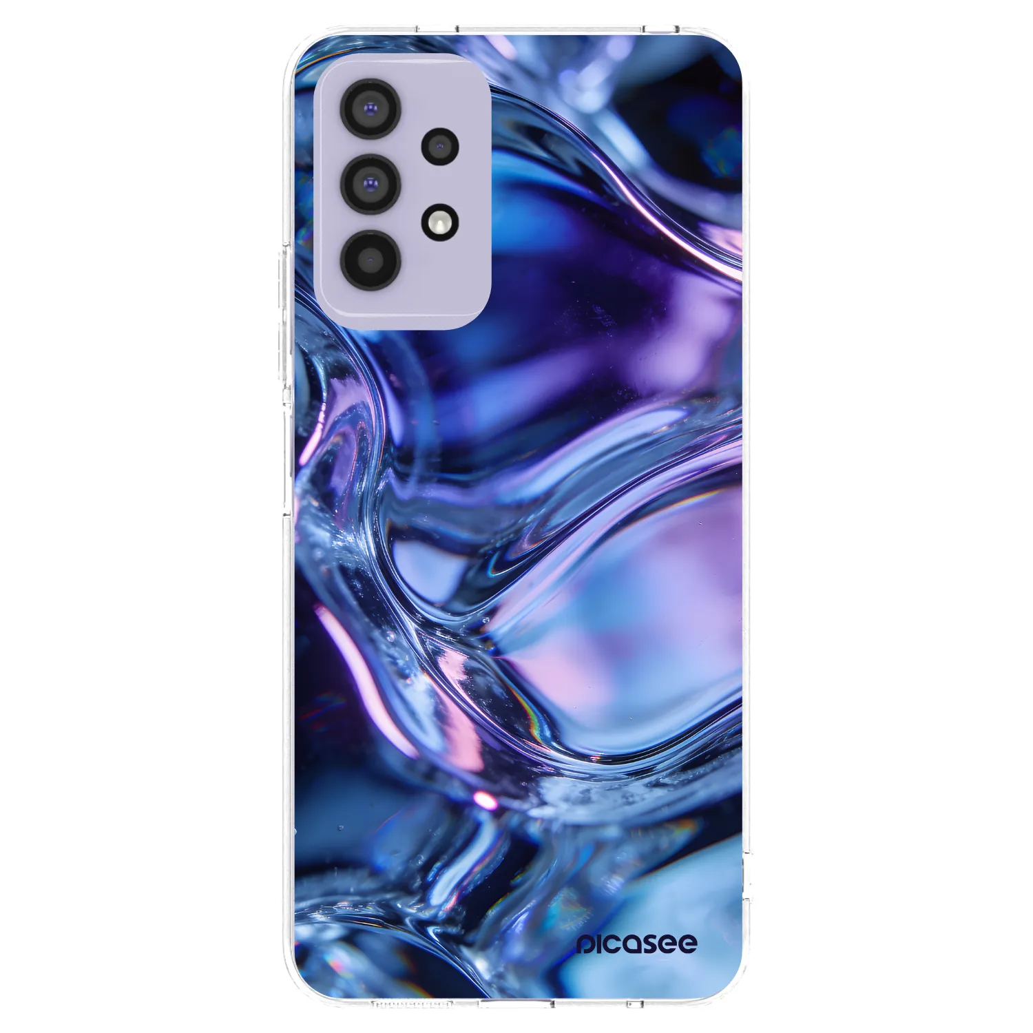 Picasee διαφανής θήκη σιλικόνης Samsung Galaxy A32 4G SM-A325F - Iris liquid