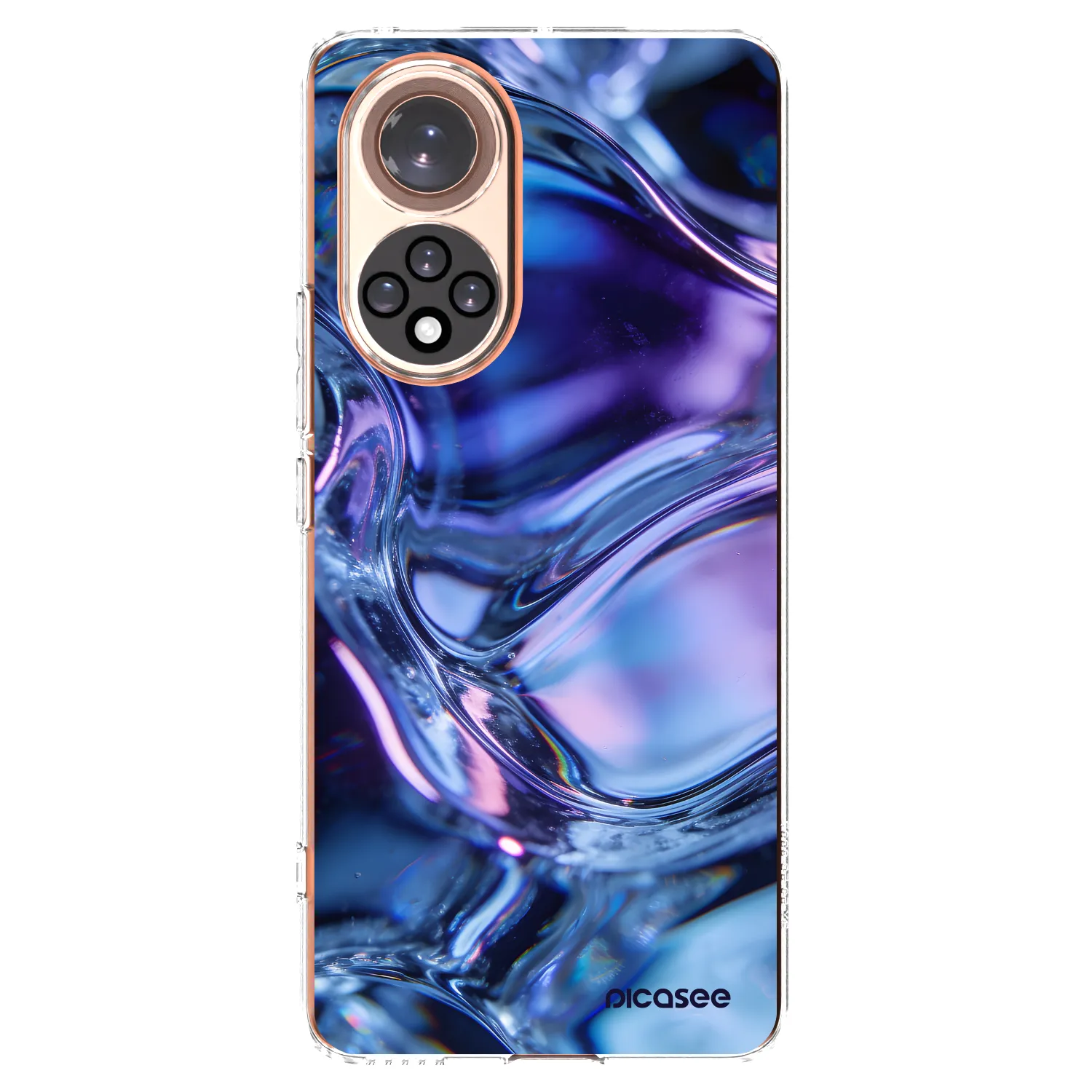 Picasee διαφανής θήκη σιλικόνης Honor 50 5G - Iris liquid