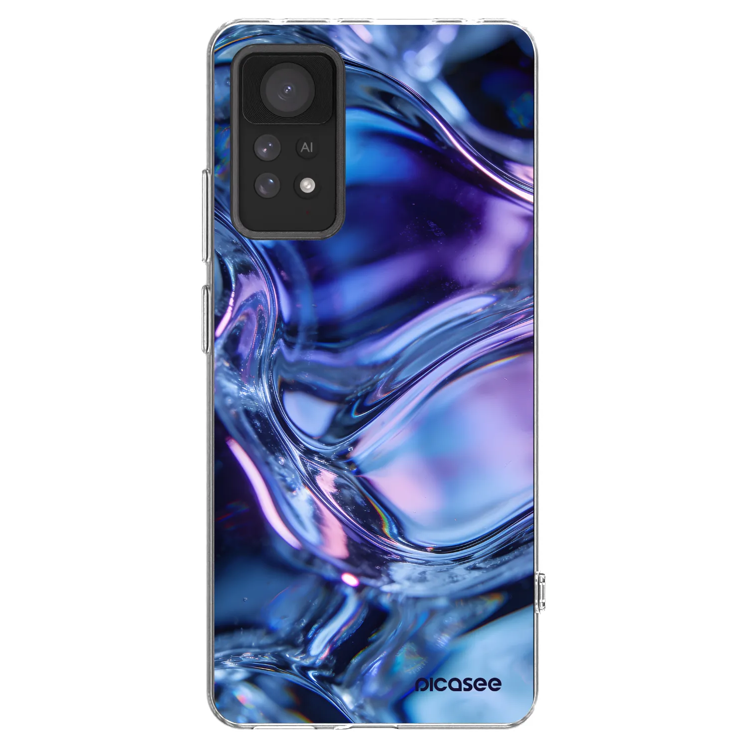 Picasee διαφανής θήκη σιλικόνης Xiaomi Redmi Note 11 Pro 5G - Iris liquid