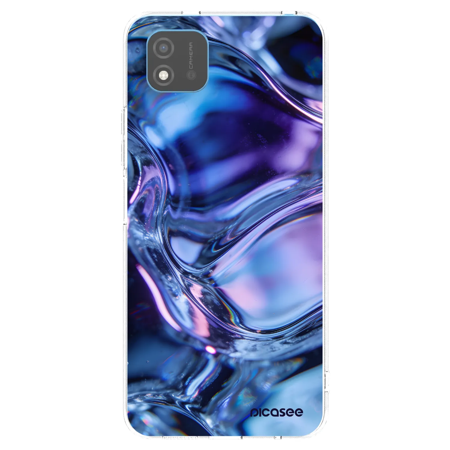 Picasee διαφανής θήκη σιλικόνης Realme C11 (2021) - Iris liquid