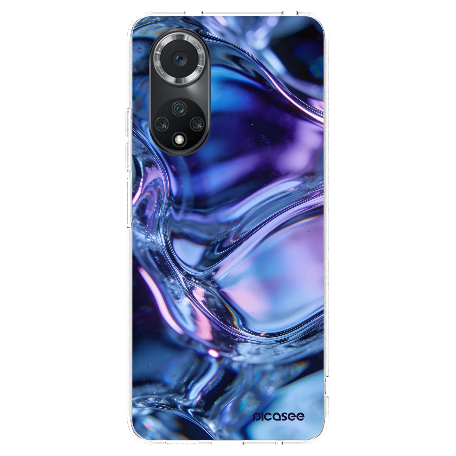 Picasee διαφανής θήκη σιλικόνης Huawei Nova 9 SE - Iris liquid