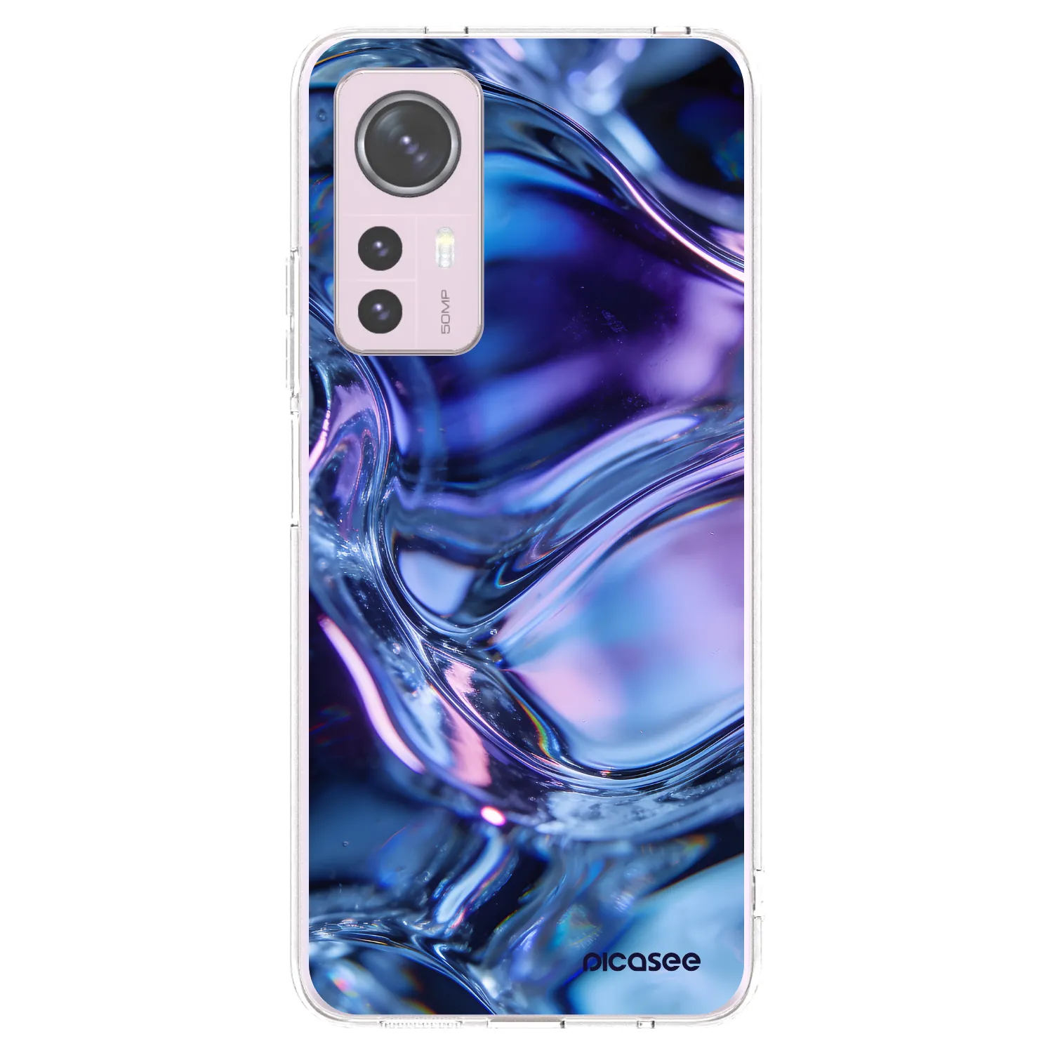 Picasee διαφανής θήκη σιλικόνης Xiaomi 12 - Iris liquid