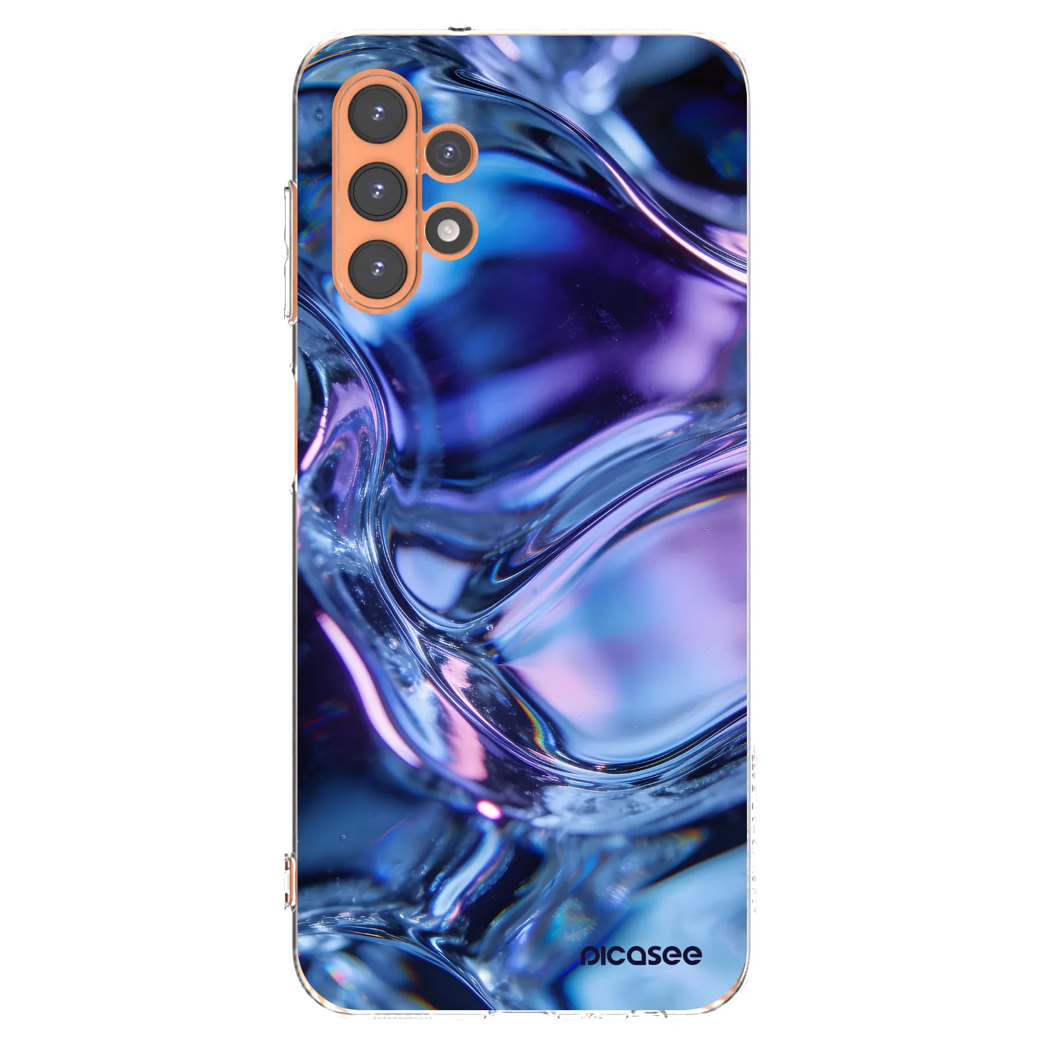 Picasee διαφανής θήκη σιλικόνης Samsung Galaxy A13 4G A135 - Iris liquid