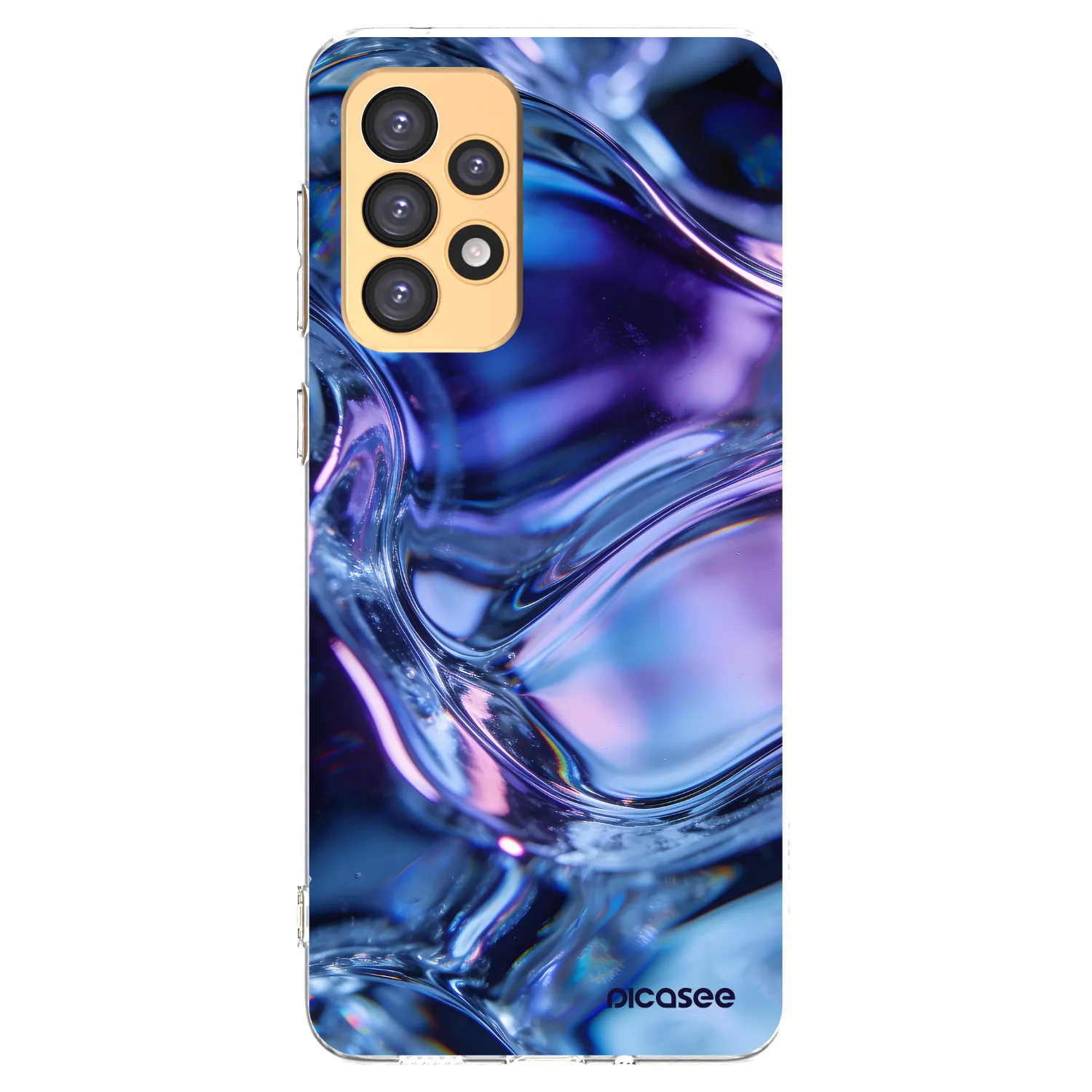 Picasee διαφανής θήκη σιλικόνης Samsung Galaxy A33 5G A336 - Iris liquid