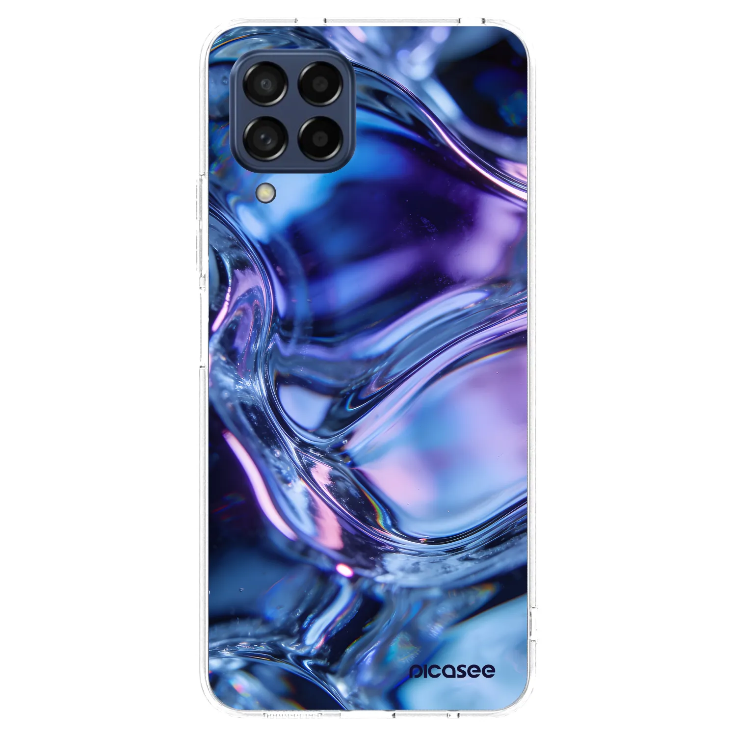 Picasee διαφανής θήκη σιλικόνης Samsung Galaxy M53 5G - Iris liquid