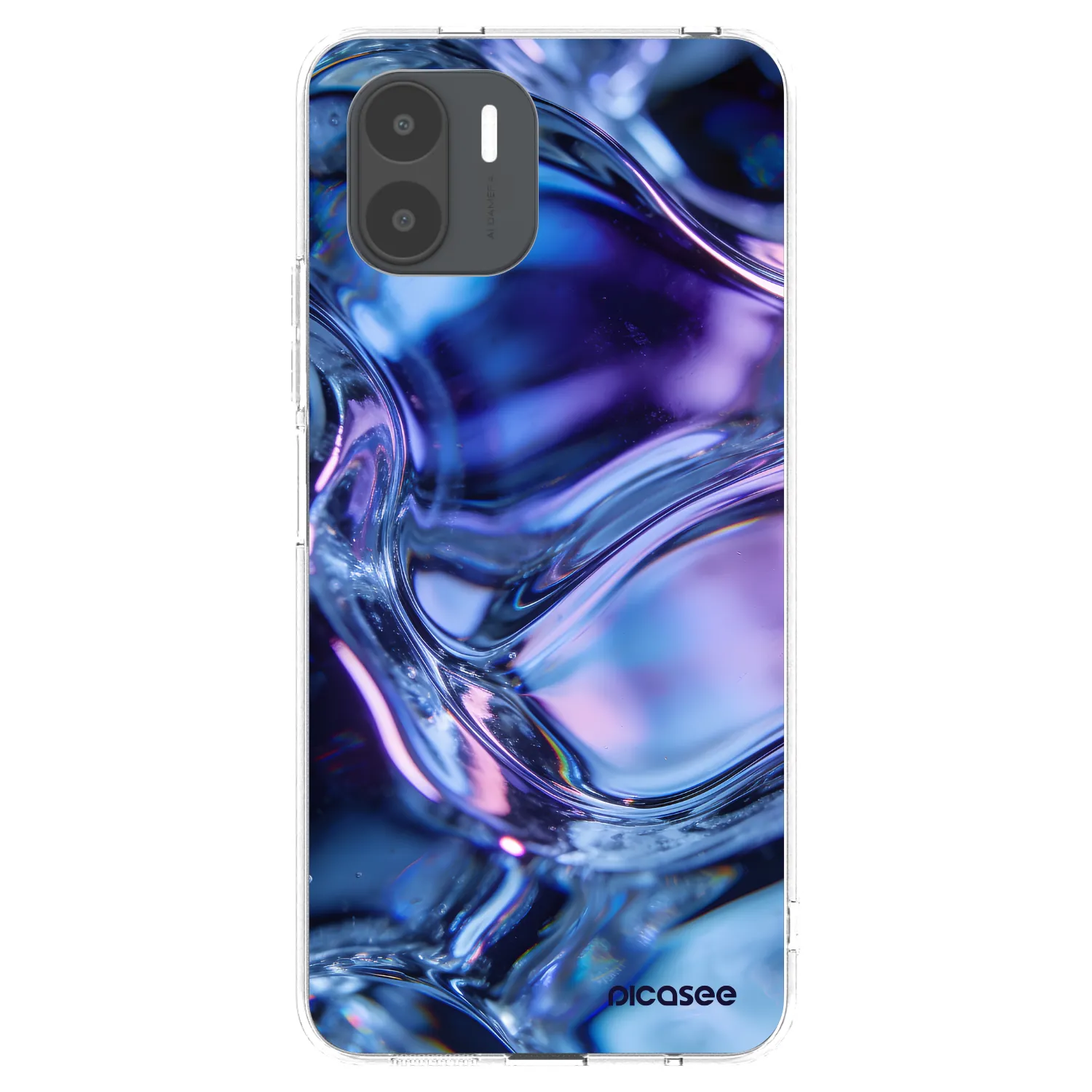 Picasee διαφανής θήκη σιλικόνης Xiaomi Redmi A1 - Iris liquid