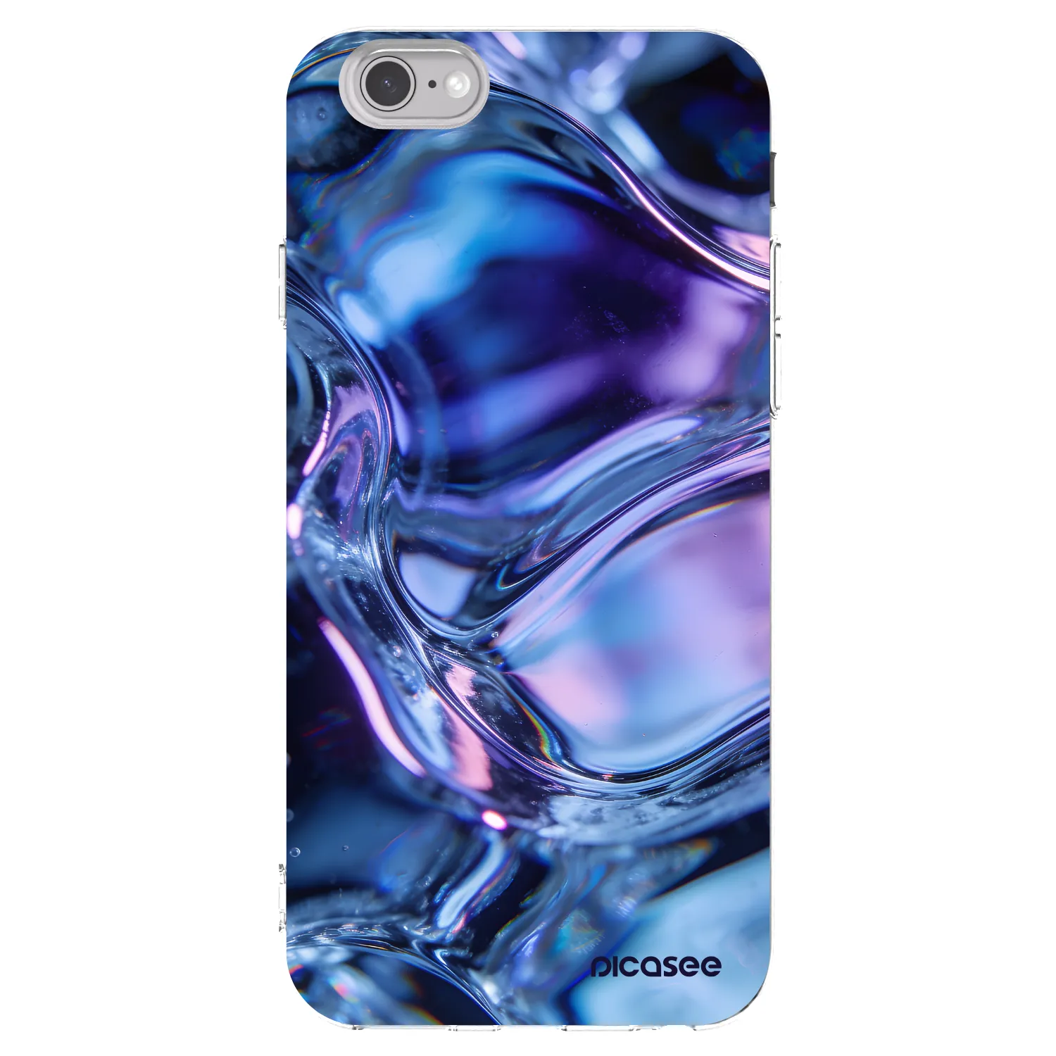 Picasee διαφανής θήκη σιλικόνης Apple iPhone 6/6S - Iris liquid