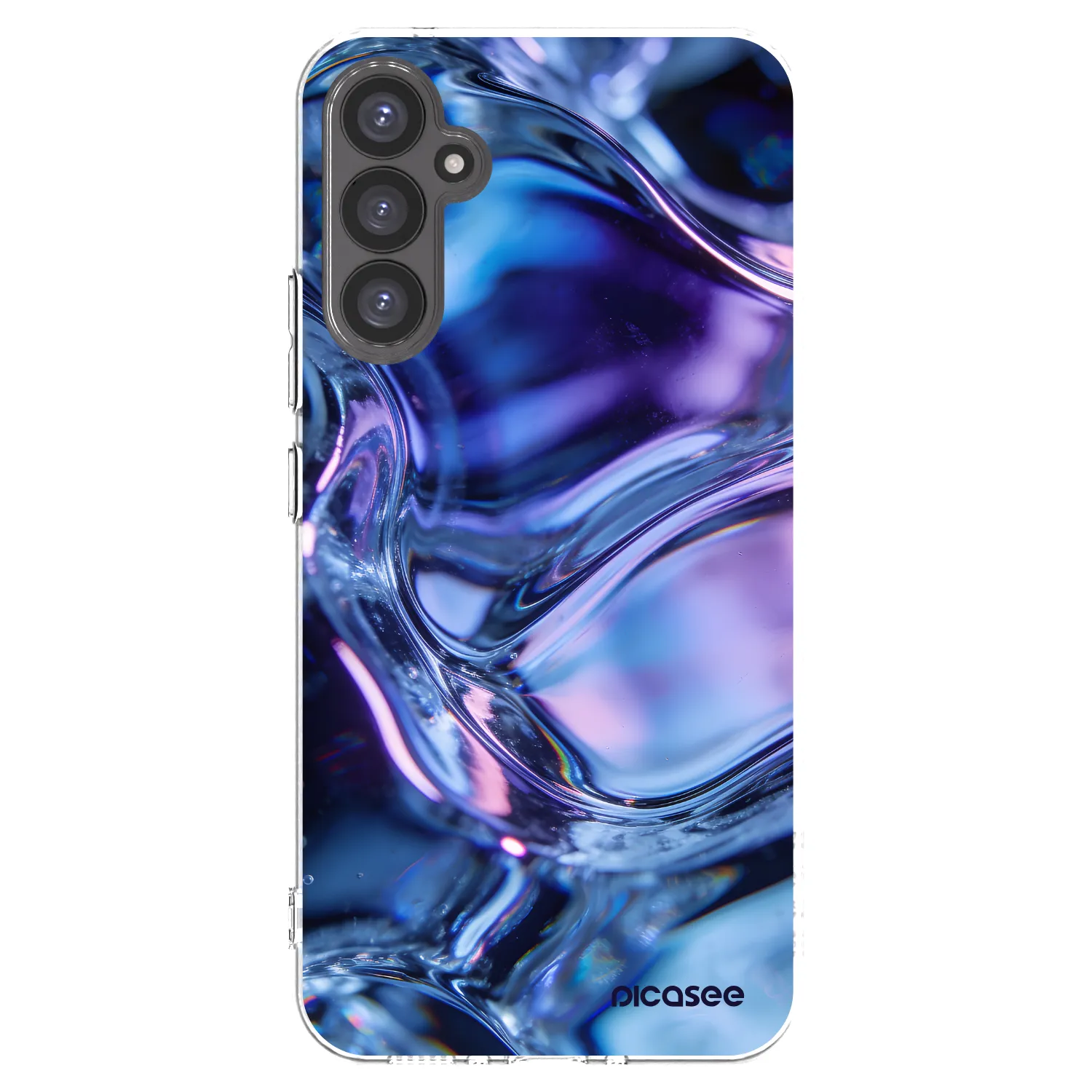 Picasee διαφανής θήκη σιλικόνης Samsung Galaxy A34 5G A346B - Iris liquid
