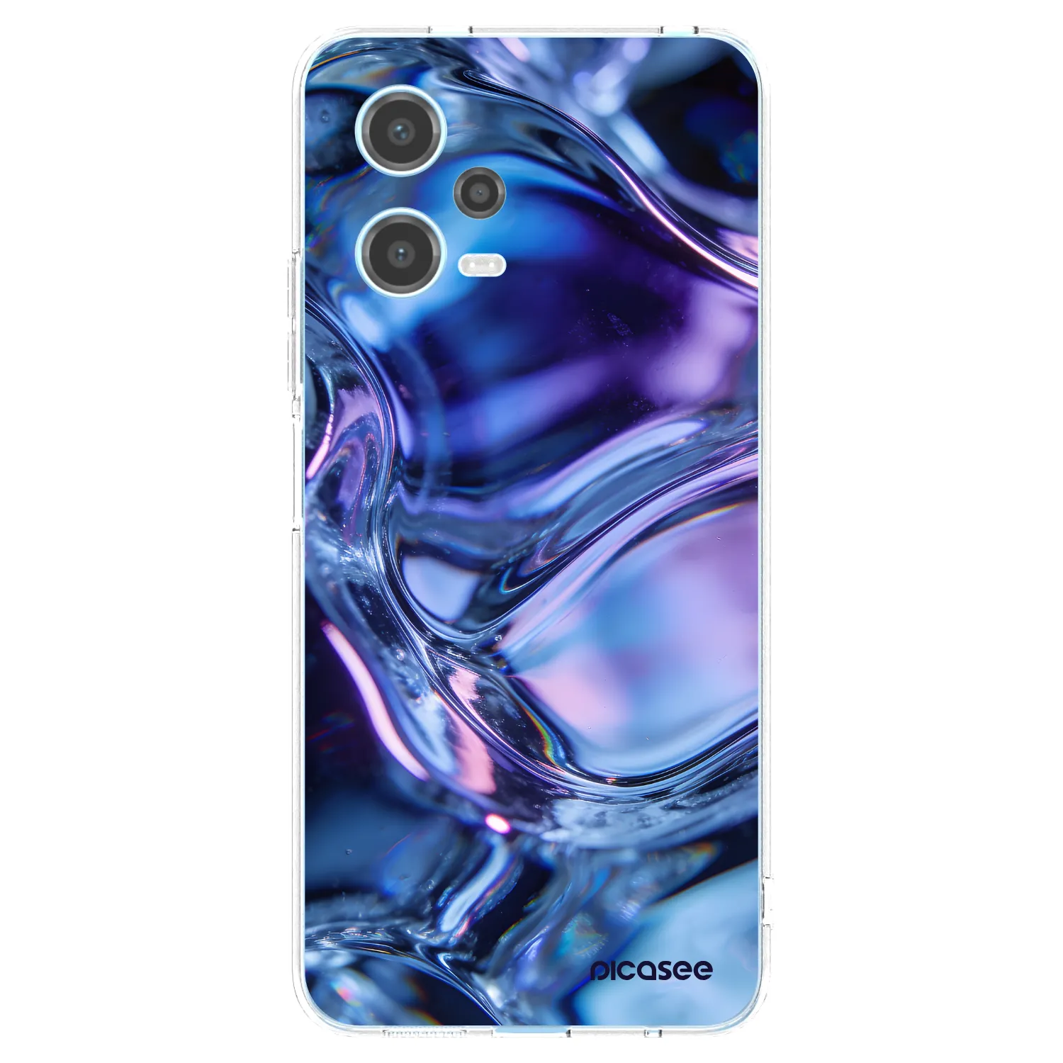 Picasee διαφανής θήκη σιλικόνης Xiaomi Redmi Note 12 5G - Iris liquid