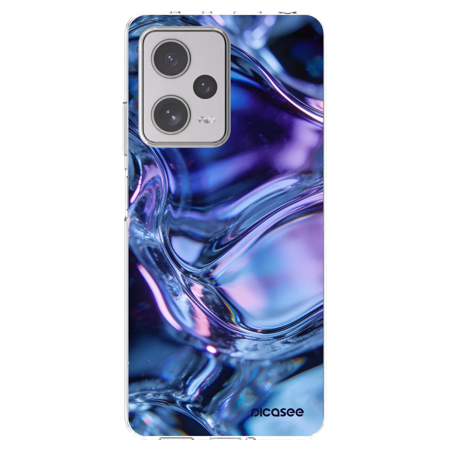 Picasee διαφανής θήκη σιλικόνης Xiaomi Redmi Note 12 Pro+ 5G - Iris liquid