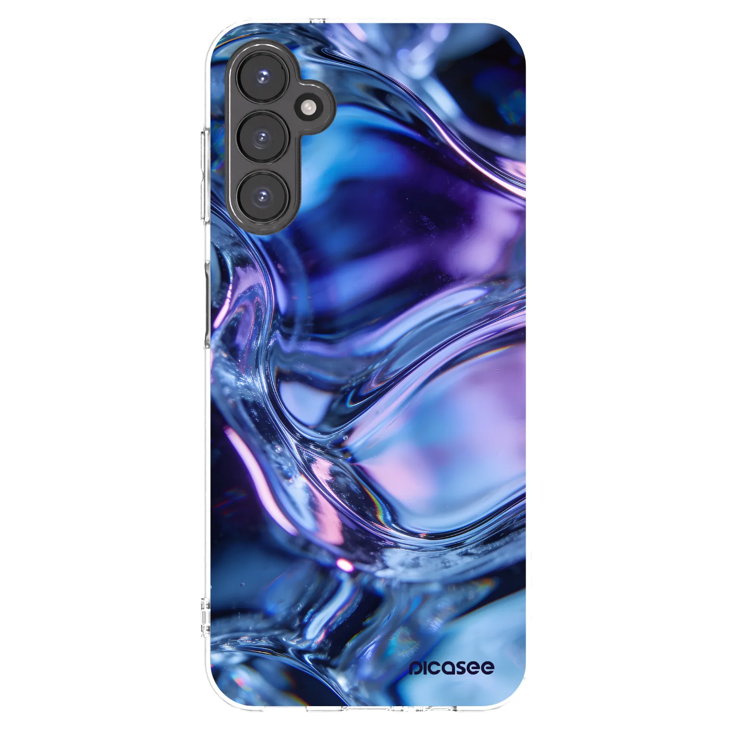 Picasee διαφανής θήκη σιλικόνης Samsung Galaxy A14 4G A145R - Iris liquid