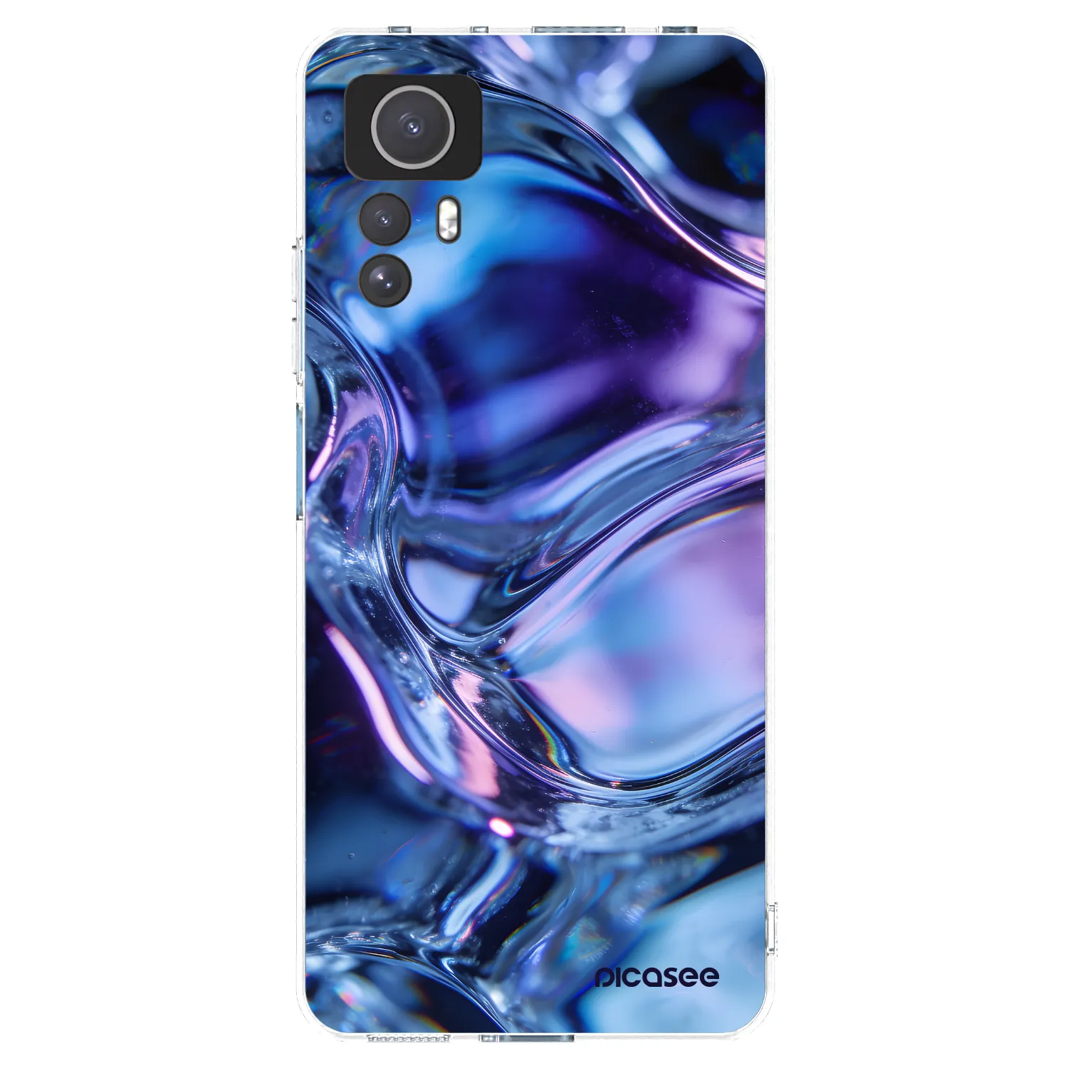 Picasee διαφανής θήκη σιλικόνης Xiaomi Redmi Note 12S - Iris liquid