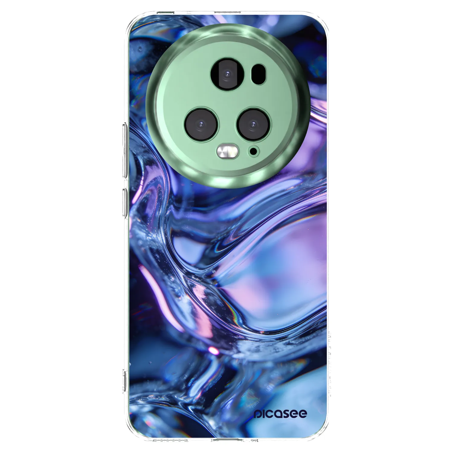 Picasee διαφανής θήκη σιλικόνης Honor Magic5 Pro - Iris liquid