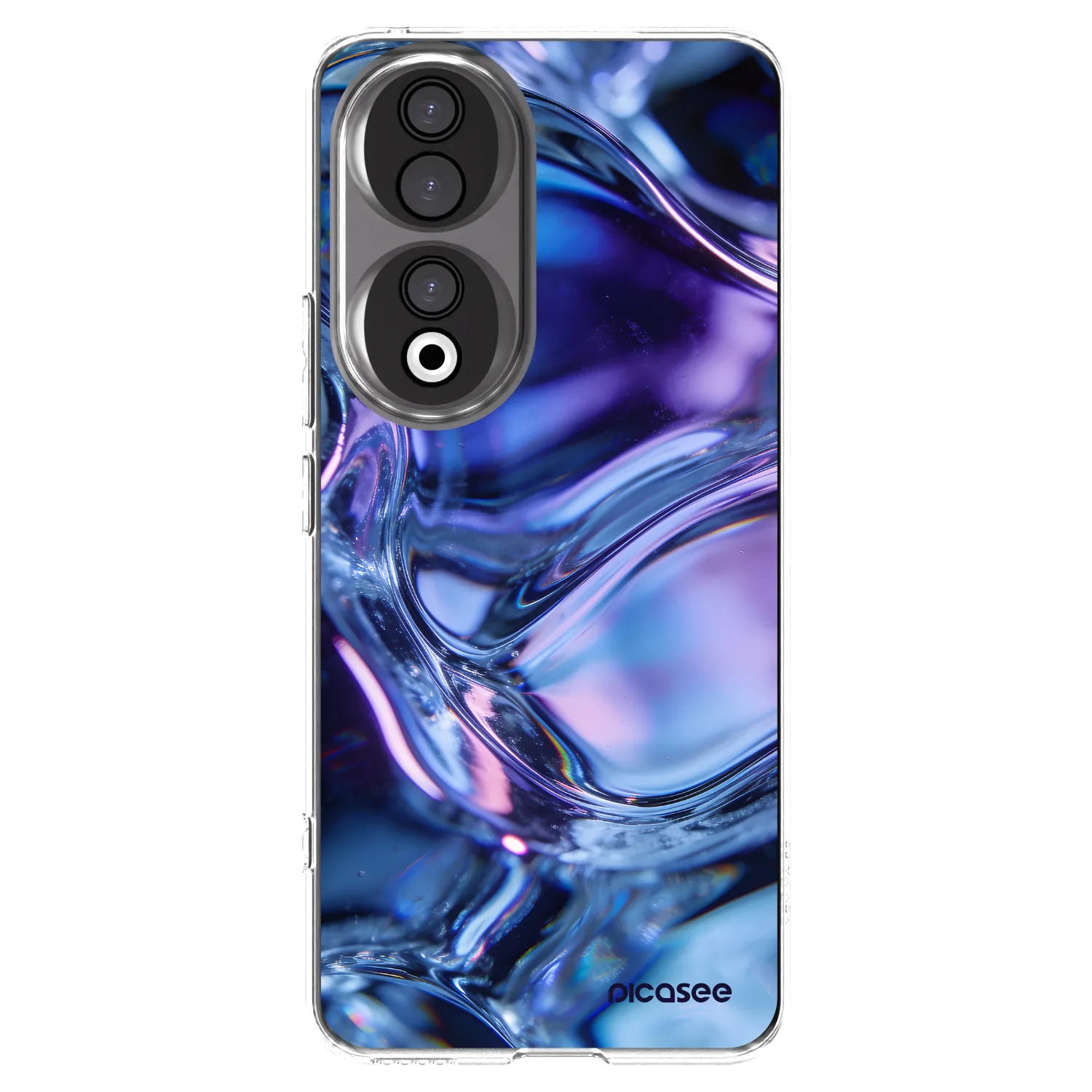 Picasee διαφανής θήκη σιλικόνης Honor 90 5G - Iris liquid