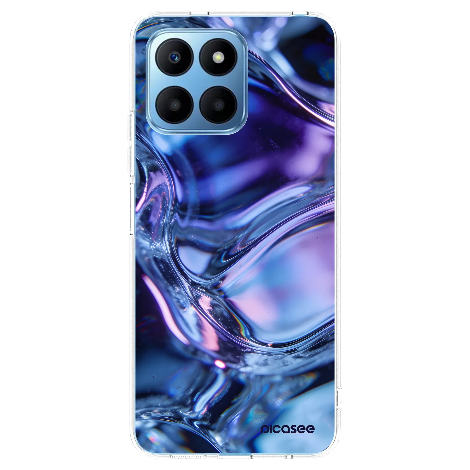 Picasee διαφανής θήκη σιλικόνης Honor 70 Lite - Iris liquid