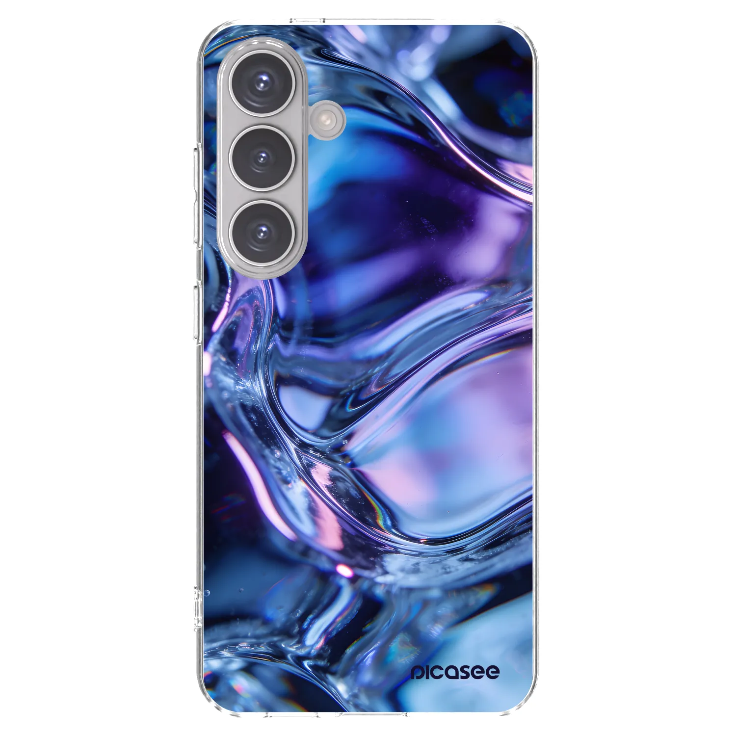 Picasee διαφανής θήκη σιλικόνης Samsung Galaxy S24 S921B 5G - Iris liquid
