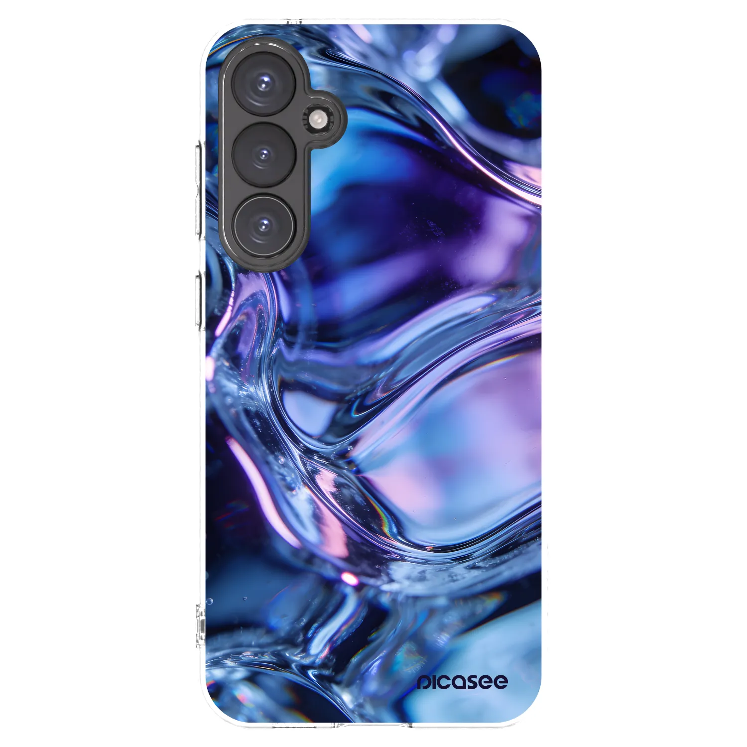 Picasee διαφανής θήκη σιλικόνης Samsung Galaxy S23 FE S711B - Iris liquid