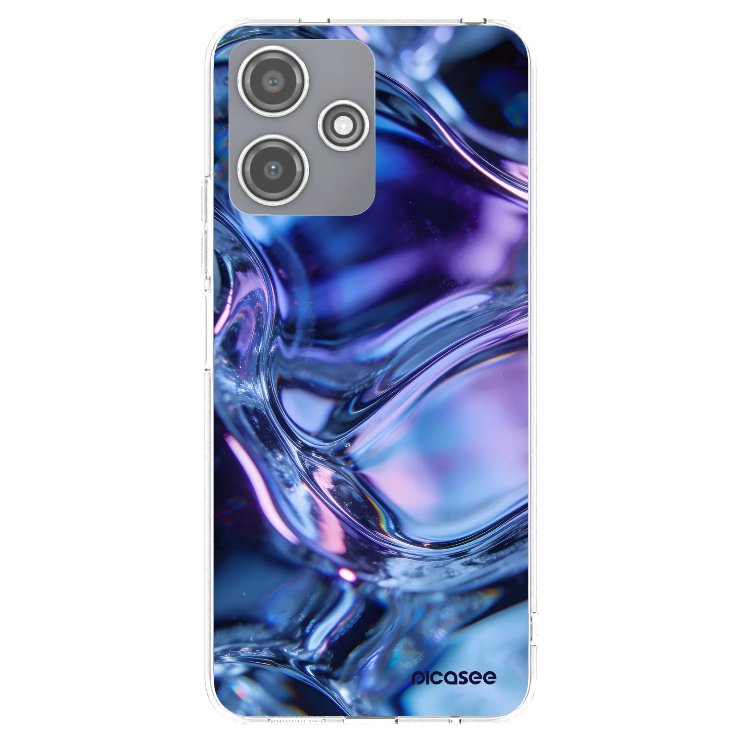 Picasee διαφανής θήκη σιλικόνης Xiaomi Redmi 12 5G - Iris liquid