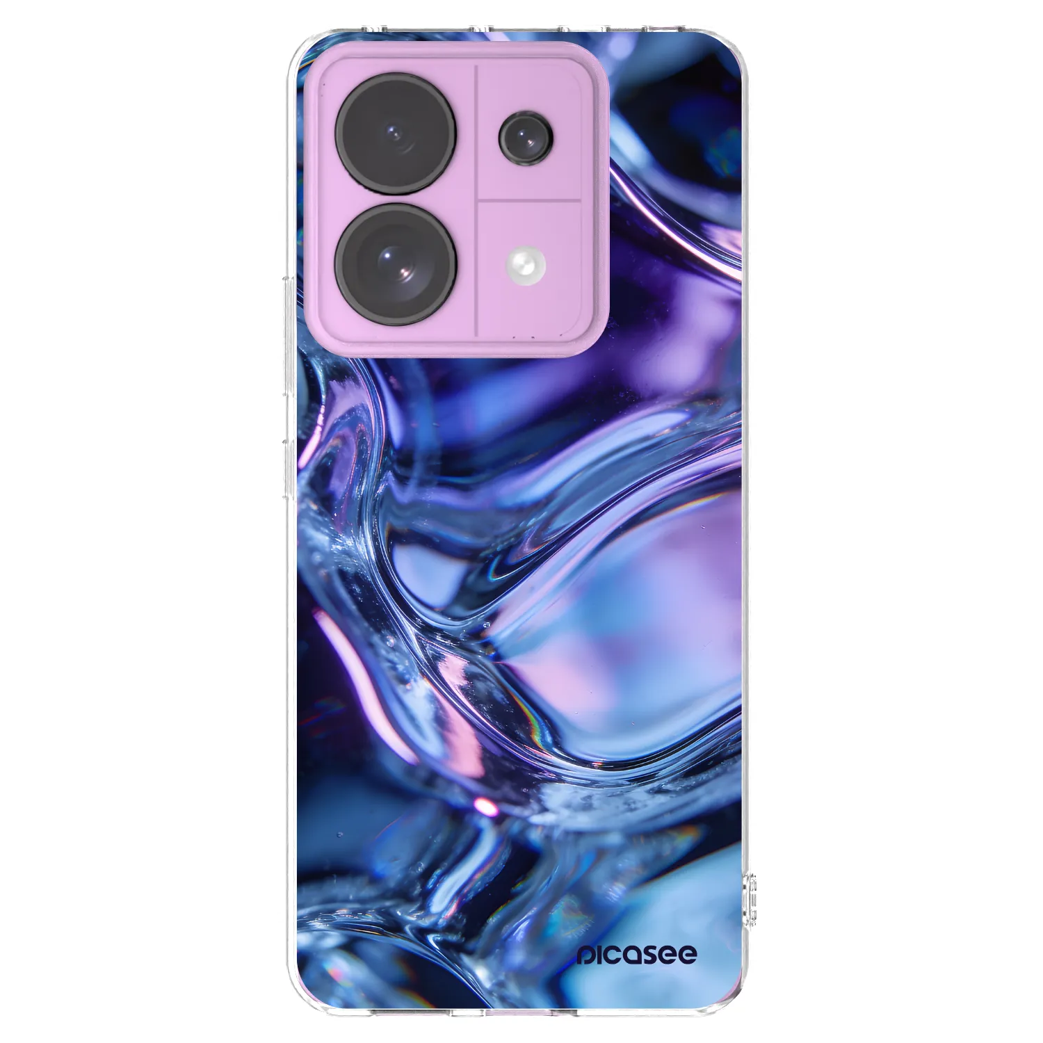 Picasee διαφανής θήκη σιλικόνης Xiaomi Redmi Note 13 Pro 5G - Iris liquid