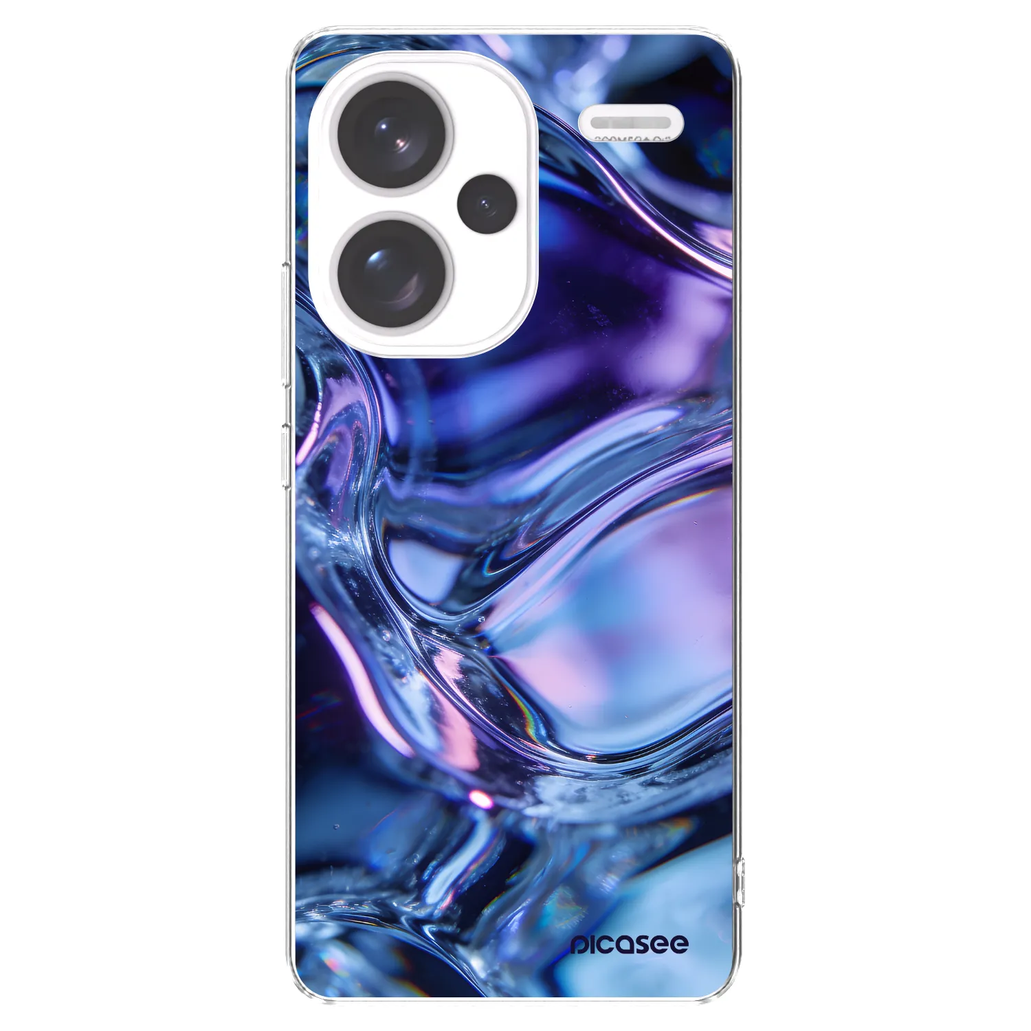 Picasee διαφανής θήκη σιλικόνης Xiaomi Redmi Note 13 Pro+ 5G - Iris liquid