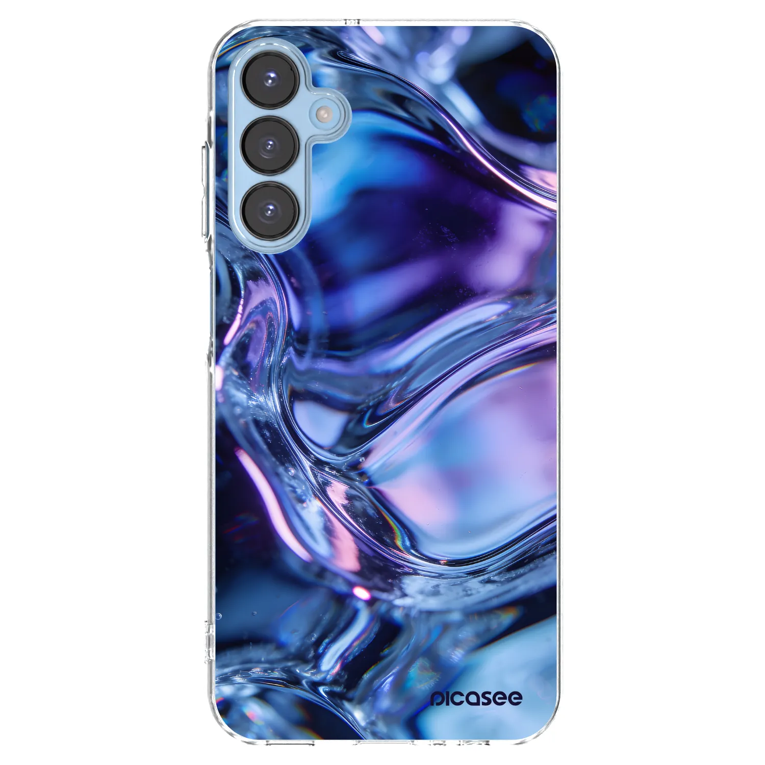 Picasee διαφανής θήκη σιλικόνης Samsung Galaxy A15 A156B 5G - Iris liquid