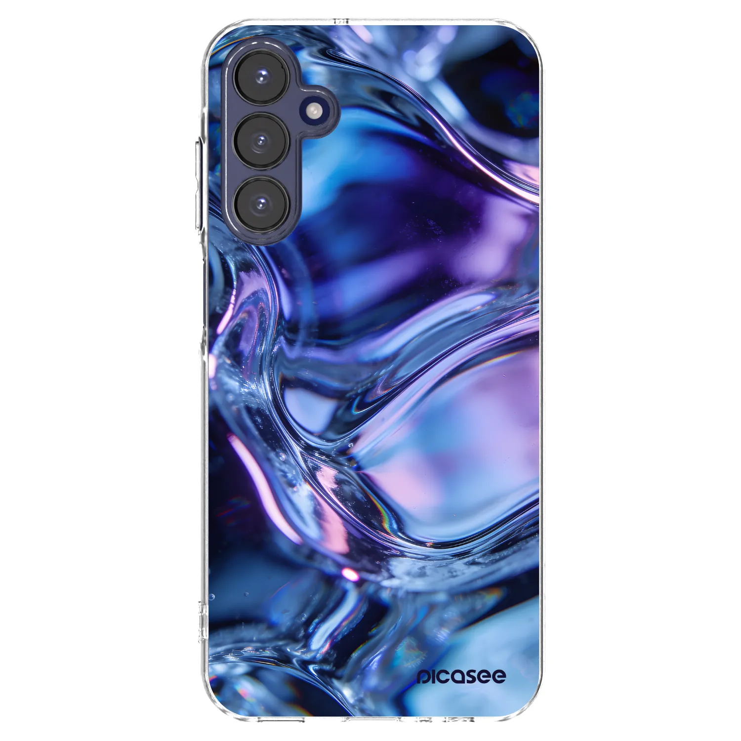 Picasee διαφανής θήκη σιλικόνης Samsung Galaxy A15 A155F 4G - Iris liquid