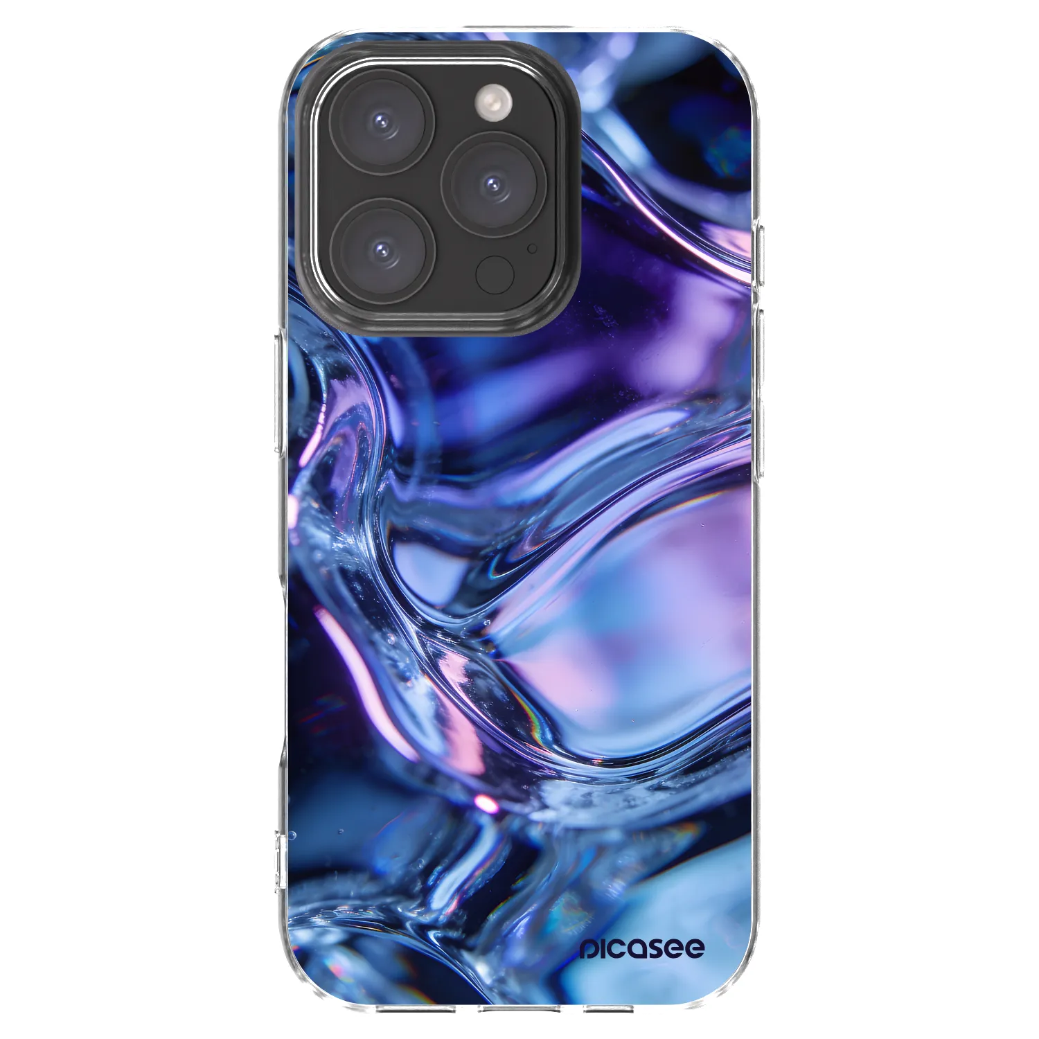 Picasee διαφανής θήκη σιλικόνης Apple iPhone 16 Pro - Iris liquid