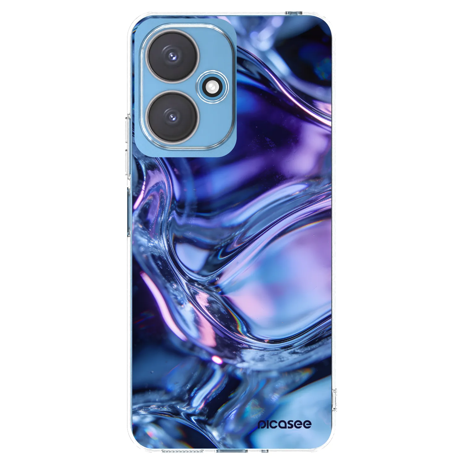 Picasee διαφανής θήκη σιλικόνης Xiaomi Redmi 13C 5G - Iris liquid