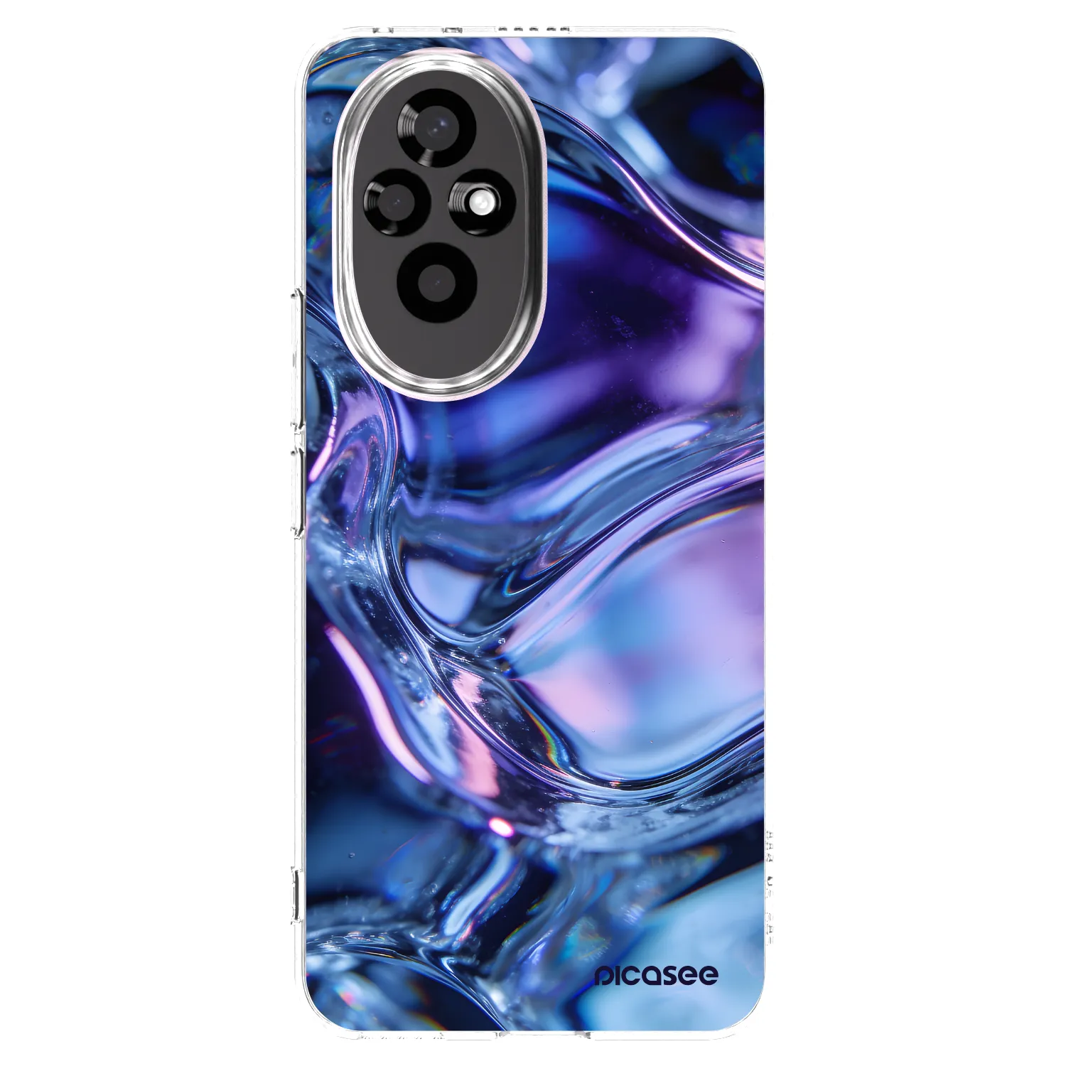 Picasee διαφανής θήκη σιλικόνης Honor 200 Pro 5G - Iris liquid