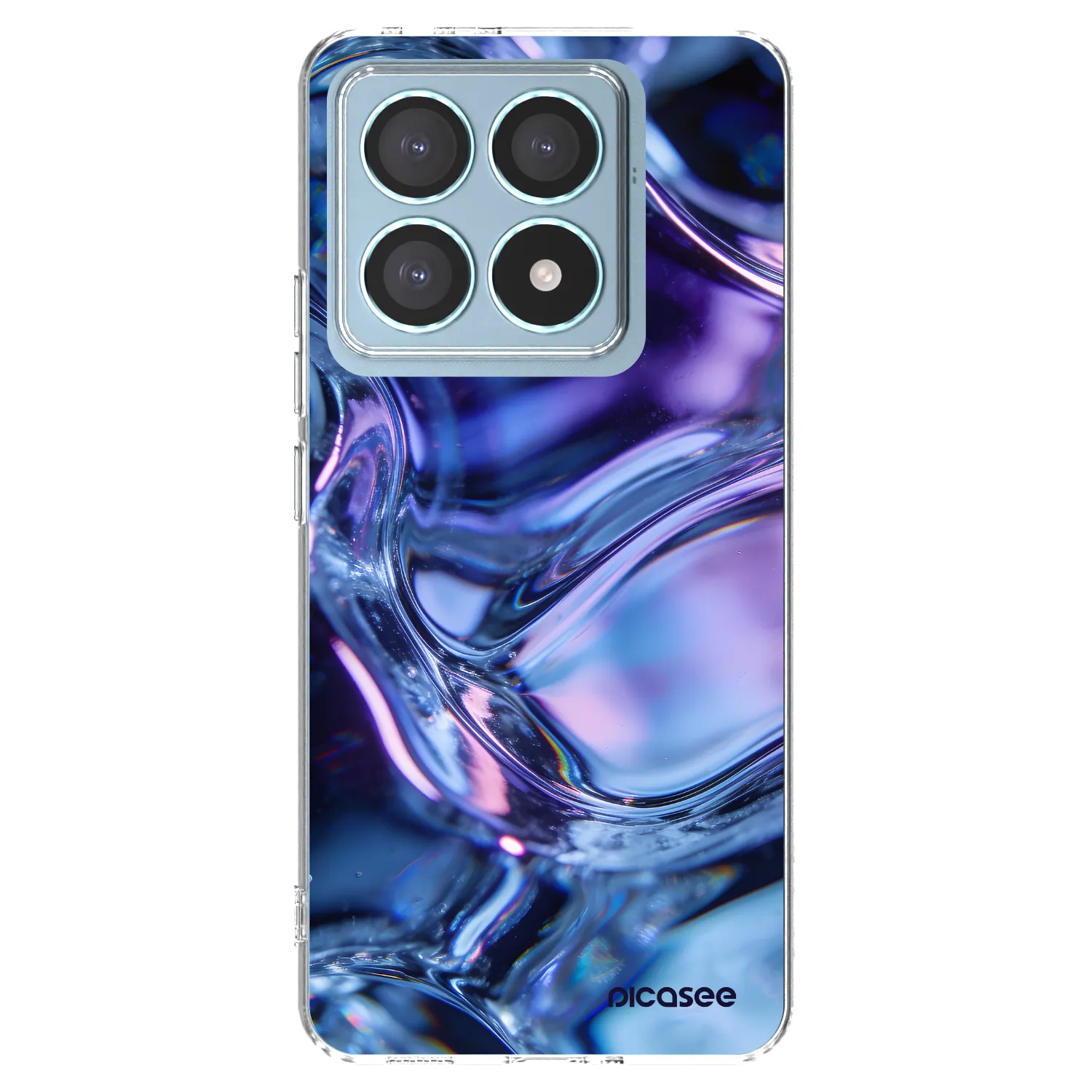 Picasee διαφανής θήκη σιλικόνης Xiaomi 14T Pro - Iris liquid