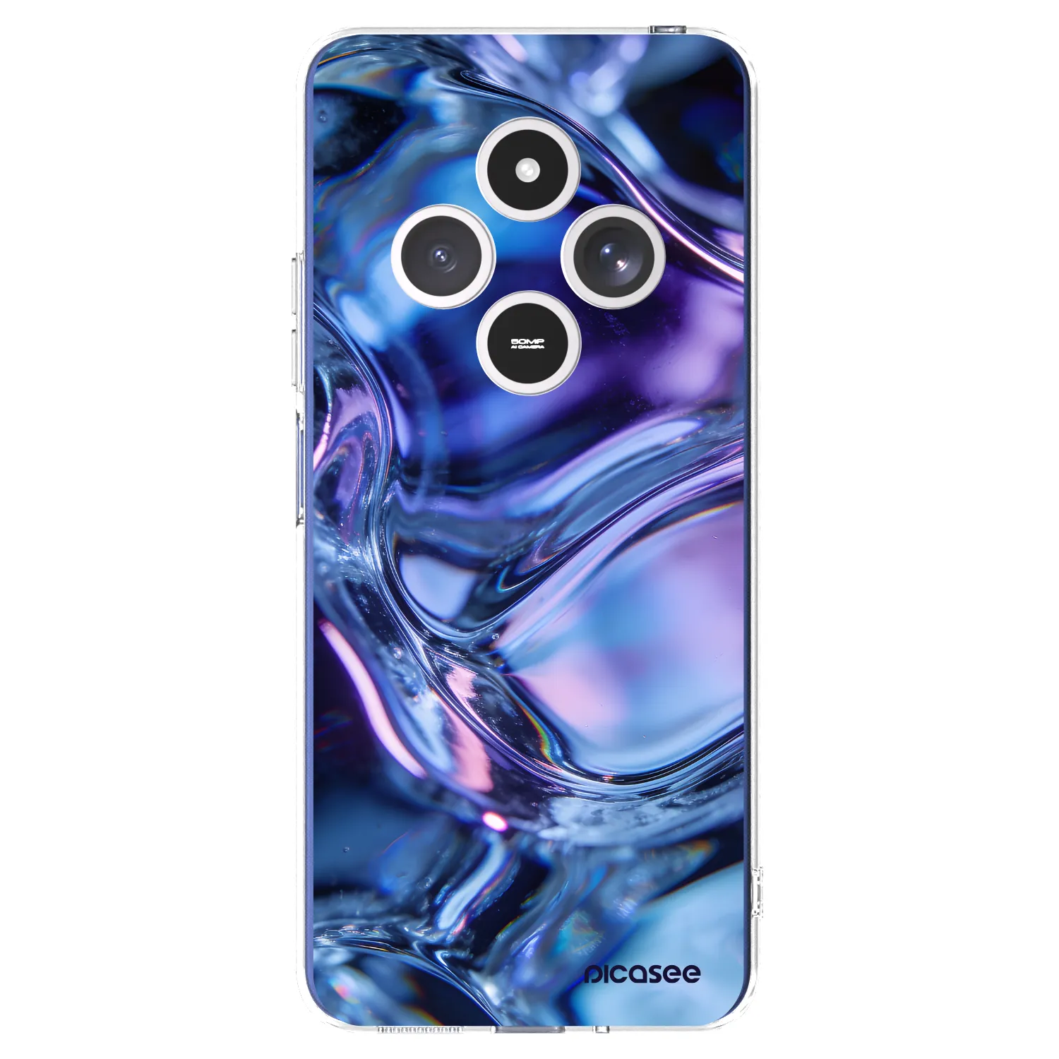 Picasee διαφανής θήκη σιλικόνης Xiaomi Redmi 14C - Iris liquid