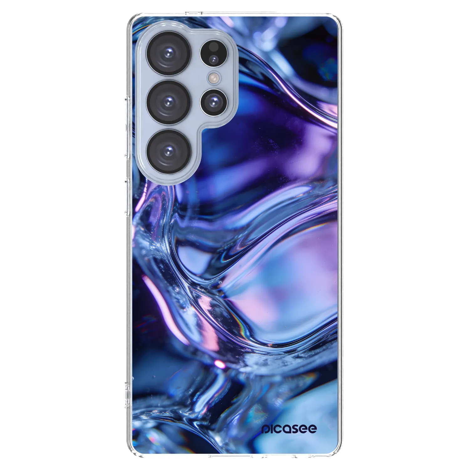 Picasee διαφανής θήκη σιλικόνης Samsung Galaxy S25 Ultra 5G - Iris liquid